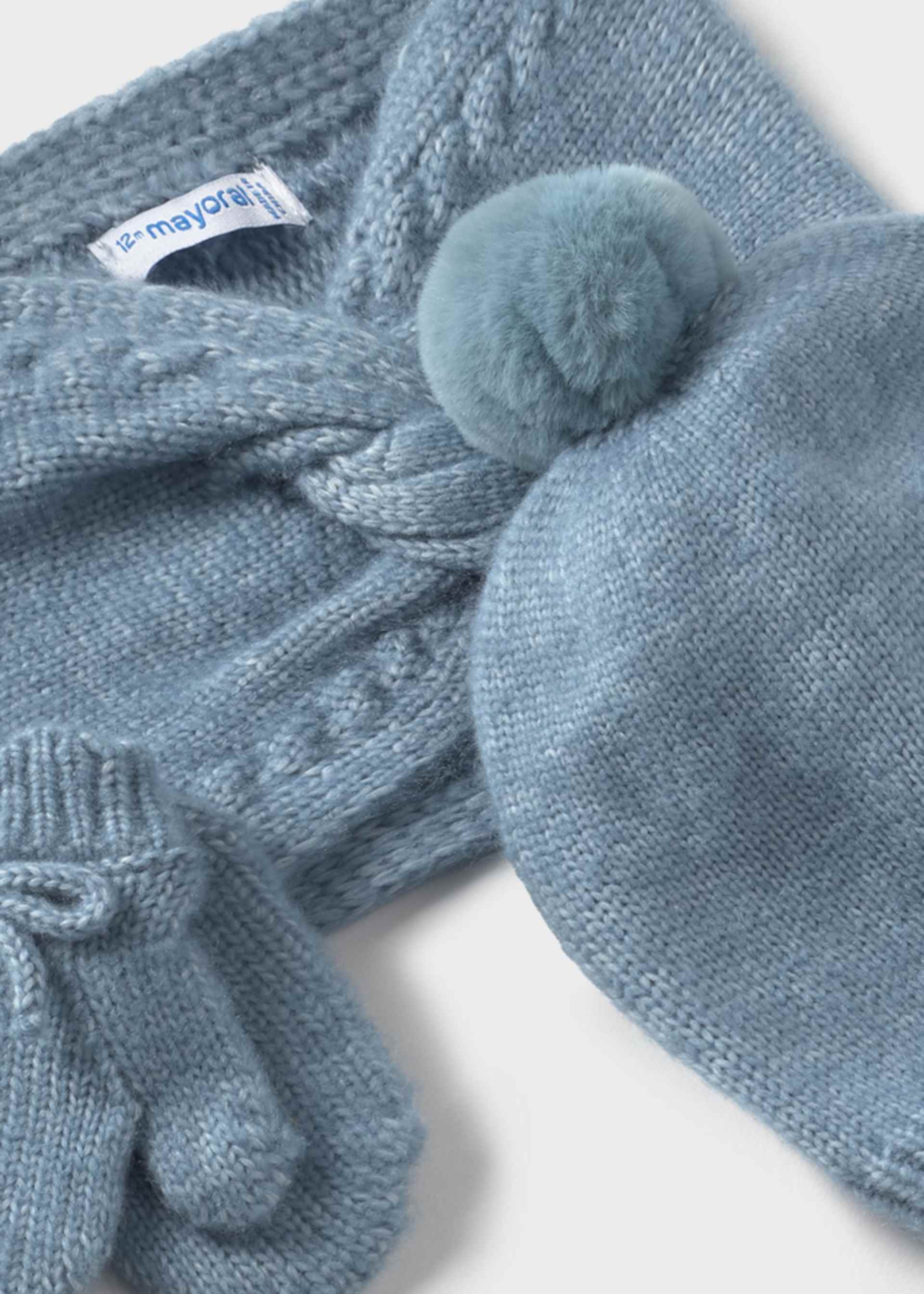 Conjunto 3 piezas bufanda cerrada bebé