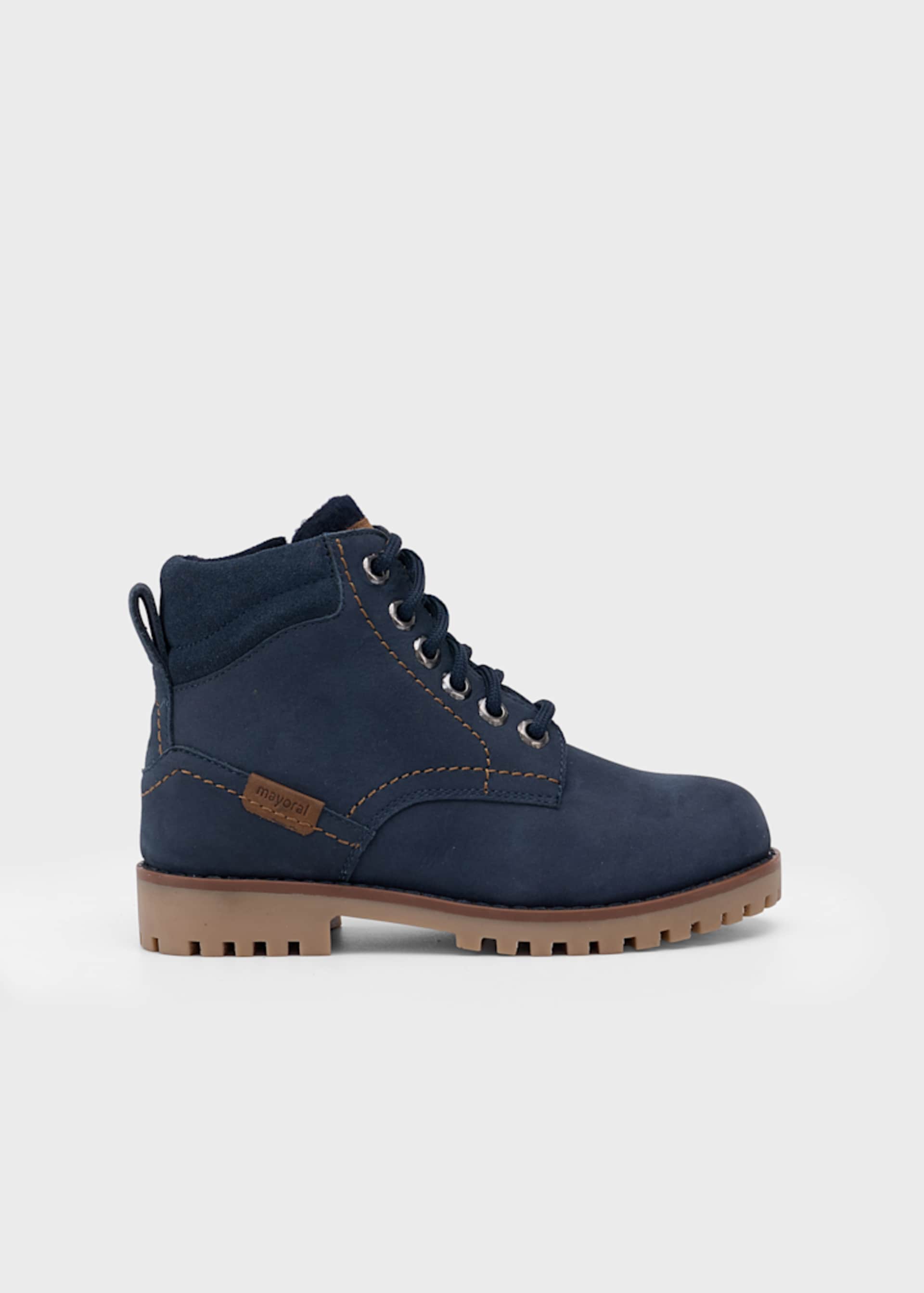 Bottines en cuir nubuck garçon