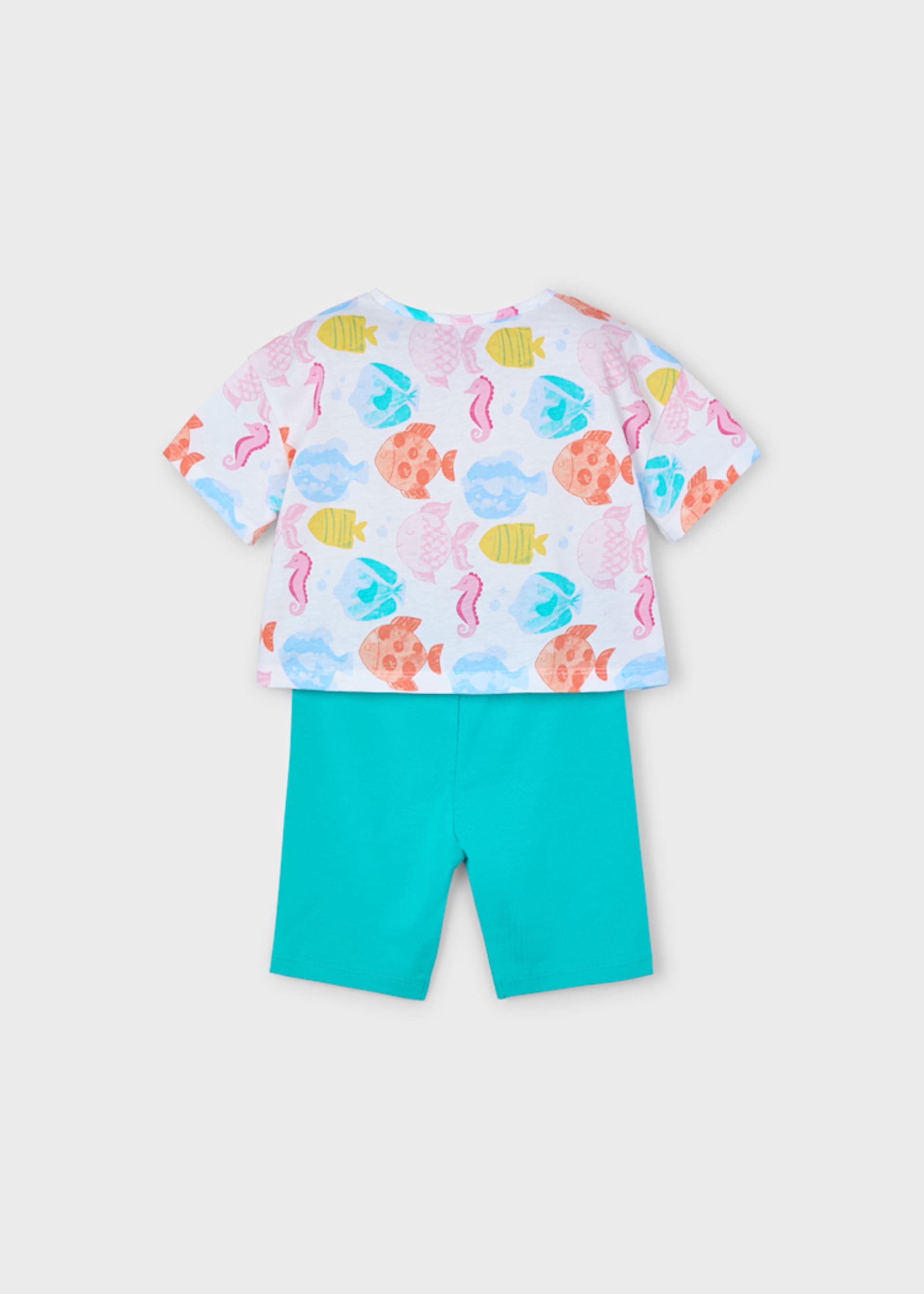 Ensemble cycliste poisson fille