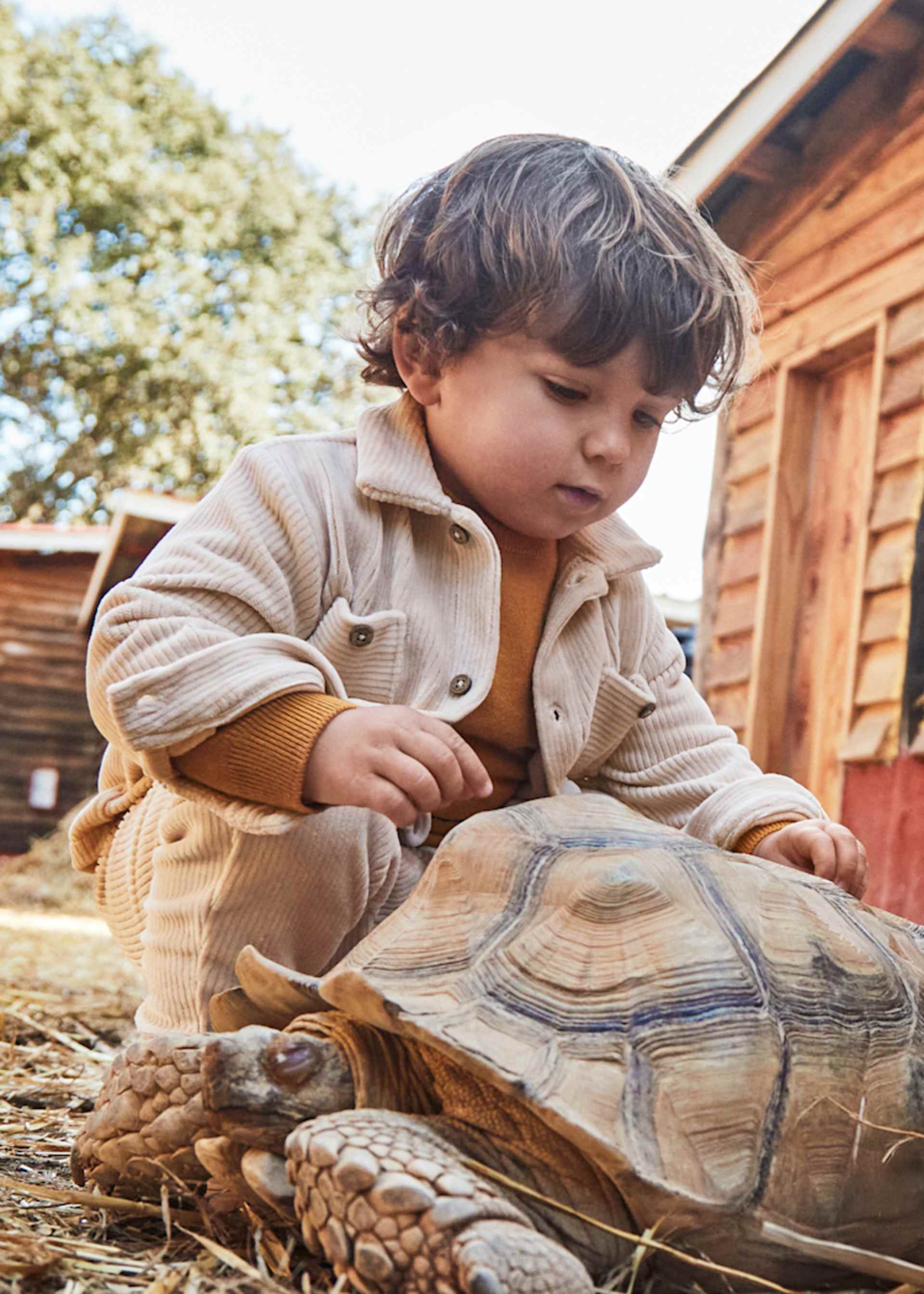 Baby corduroy overshirt