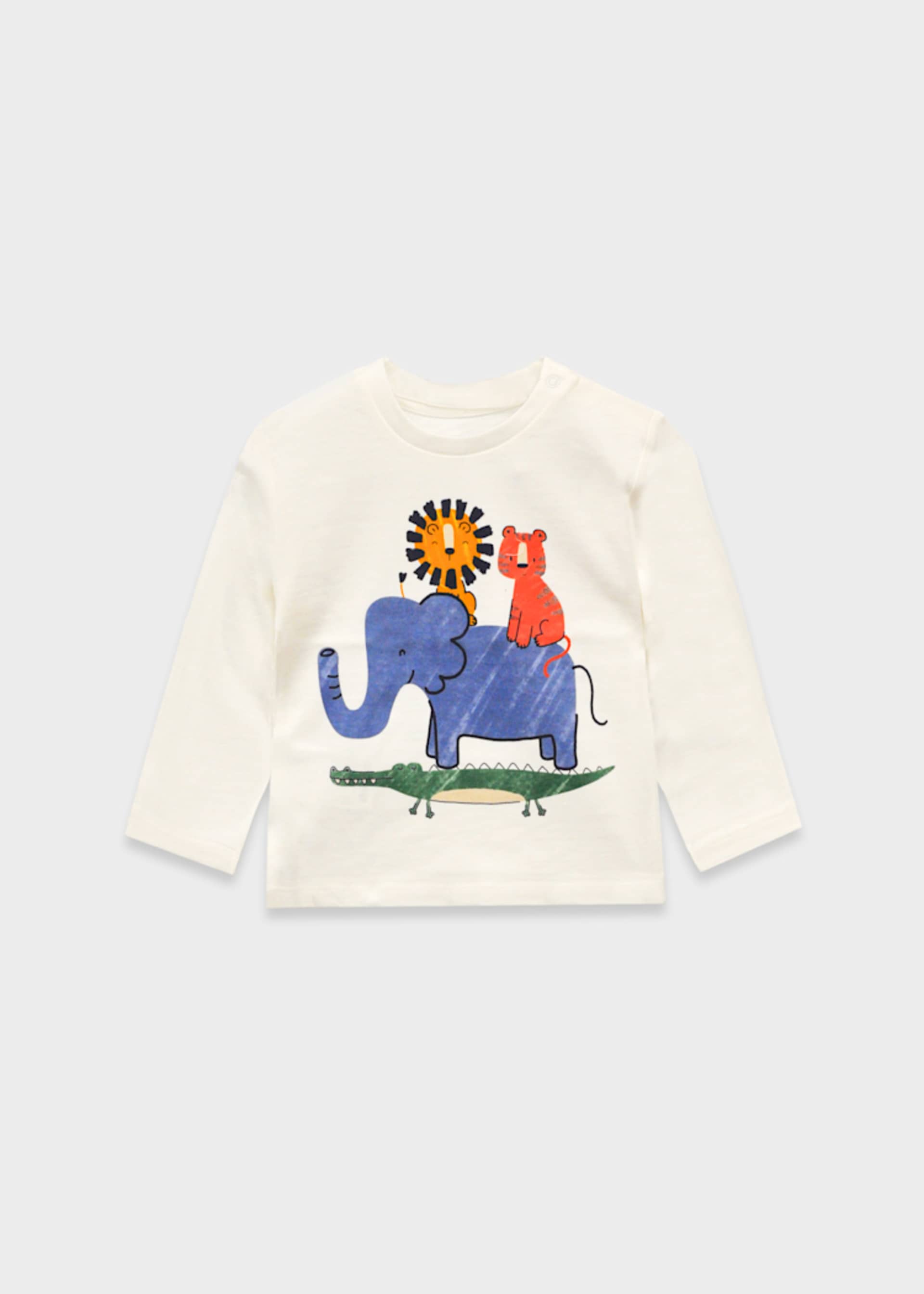 T-shirt imprimé éléphant bébé