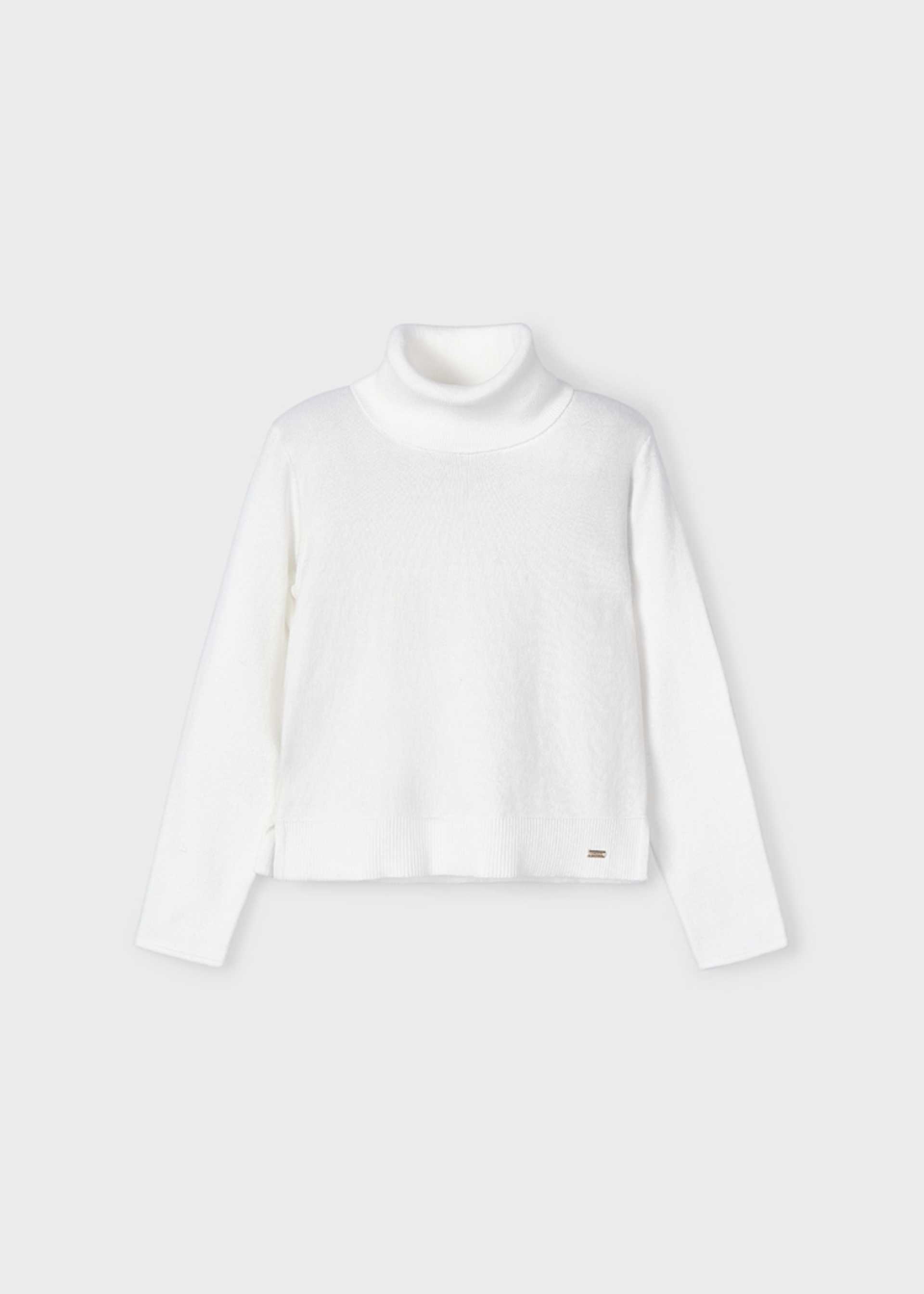 Pullover Stehkragen basic Mädchen