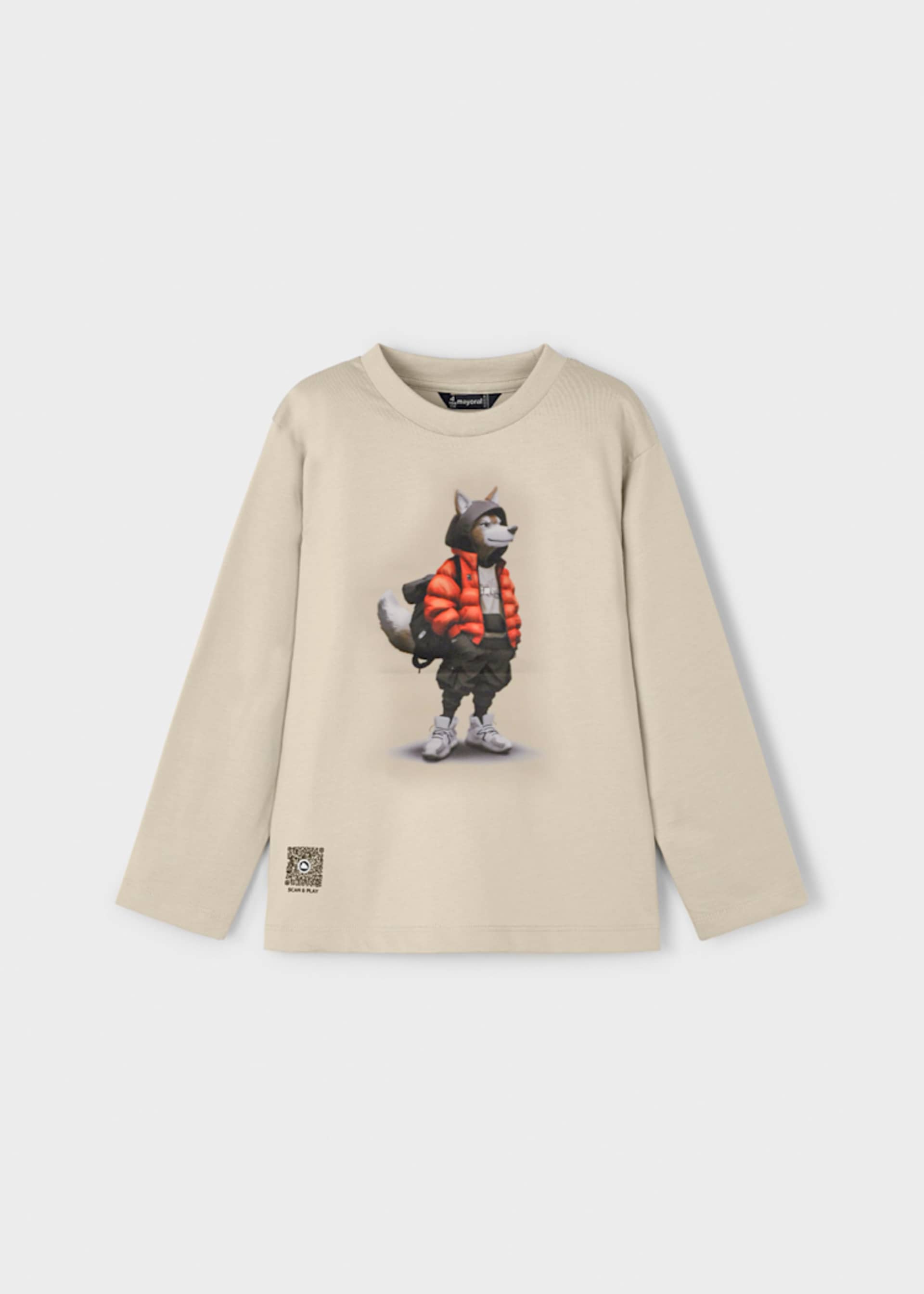 Camiseta interactiva niño