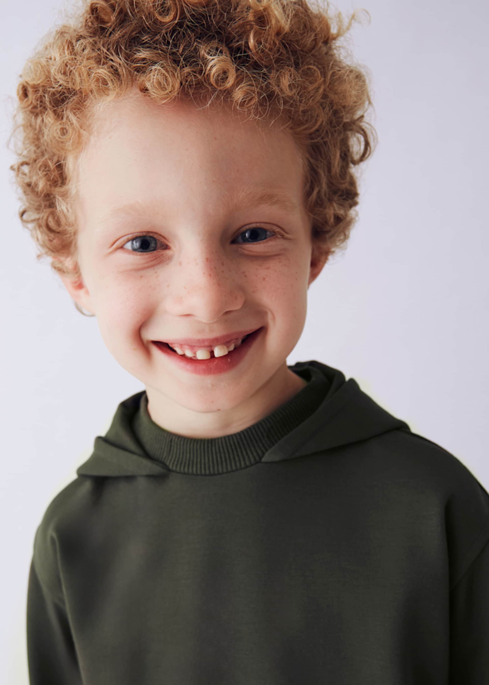 Sudadera capucha unisex infantil