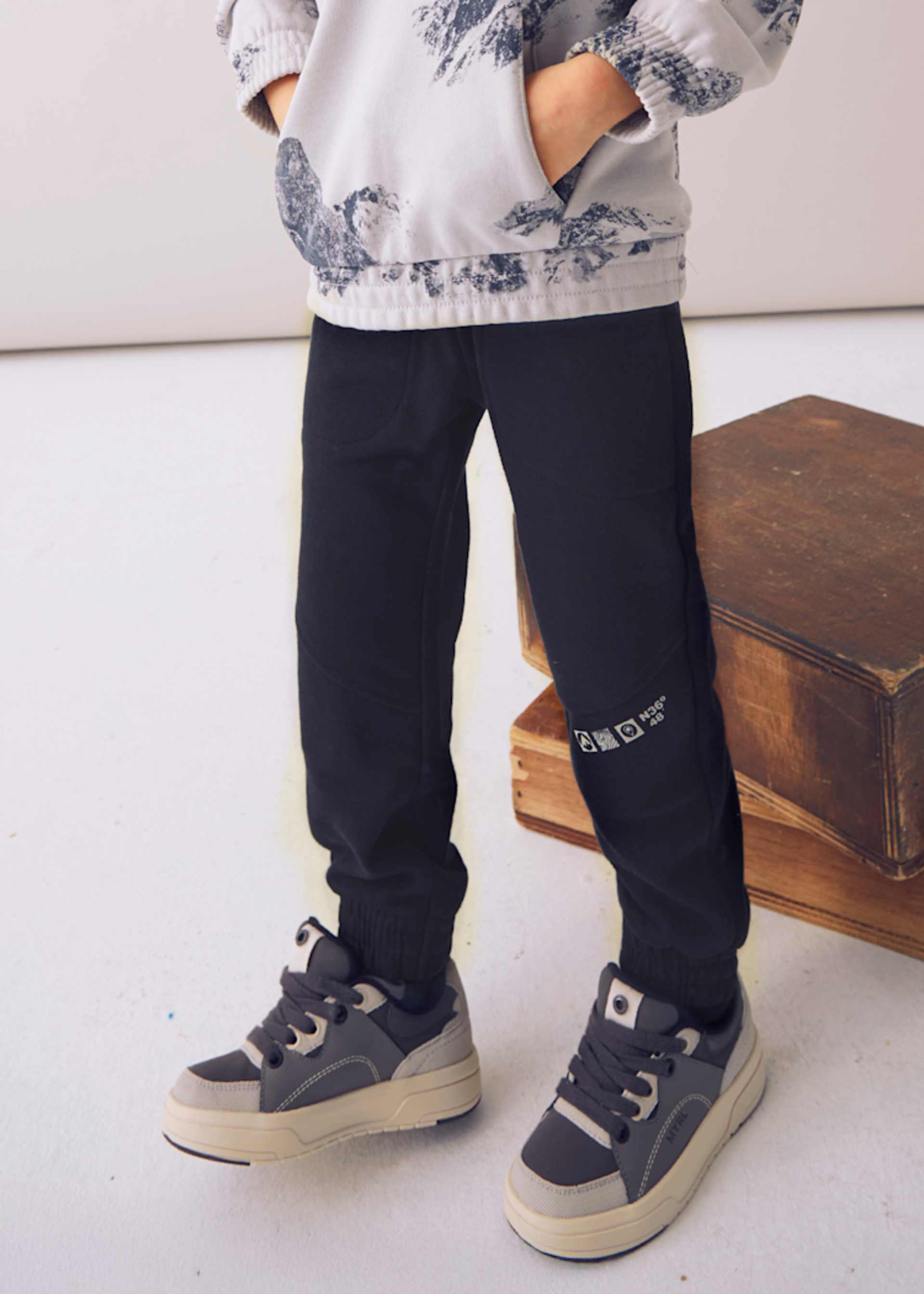 Pantalón deportivo felpa niño