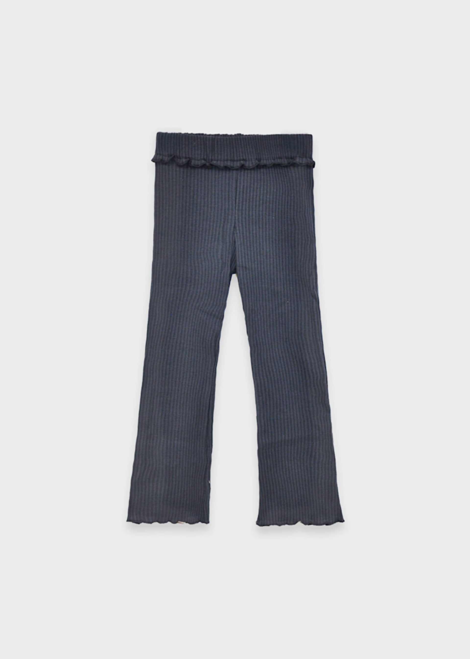 Leggings évasés côtelés fille