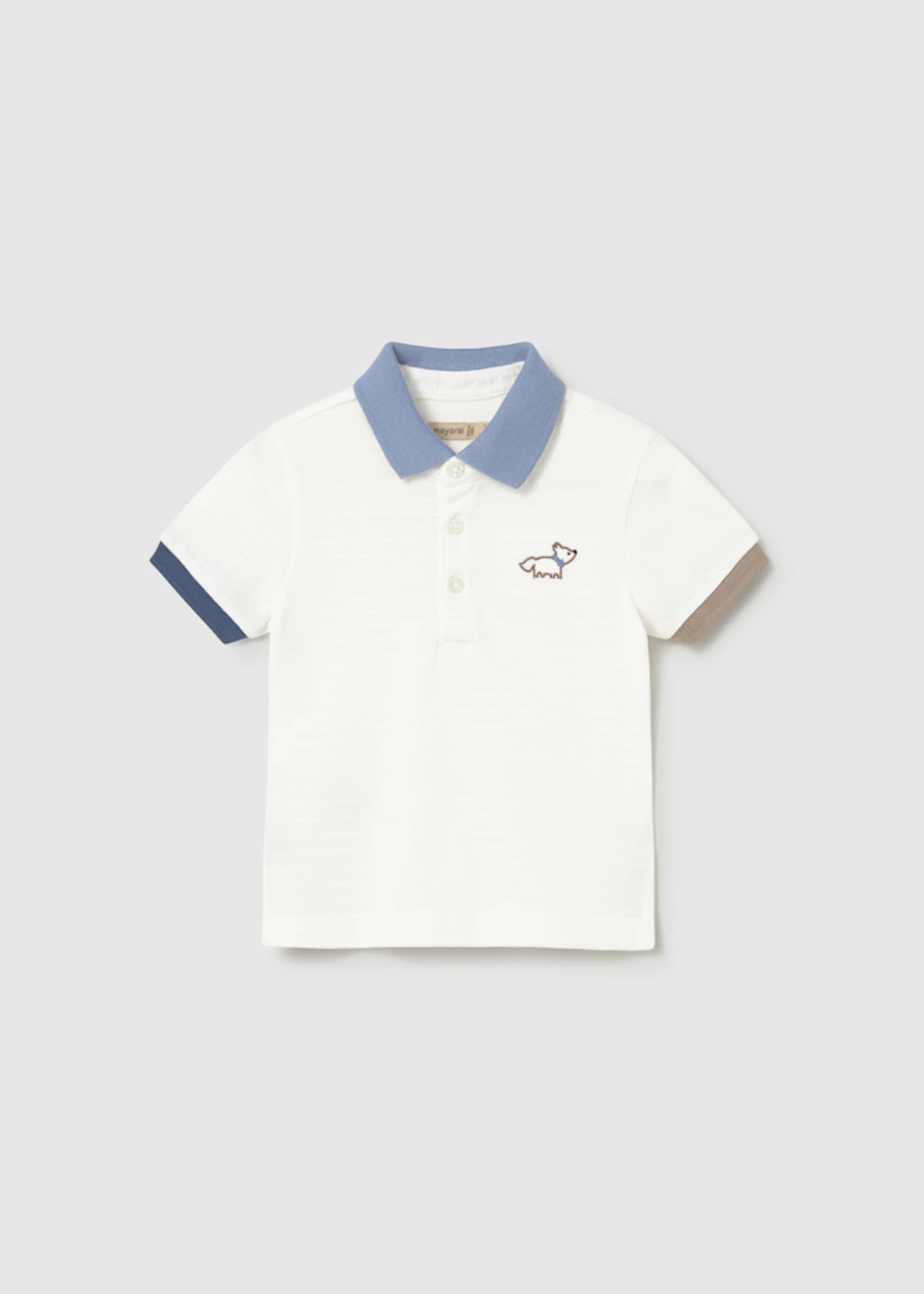 Polo contrastes bebé