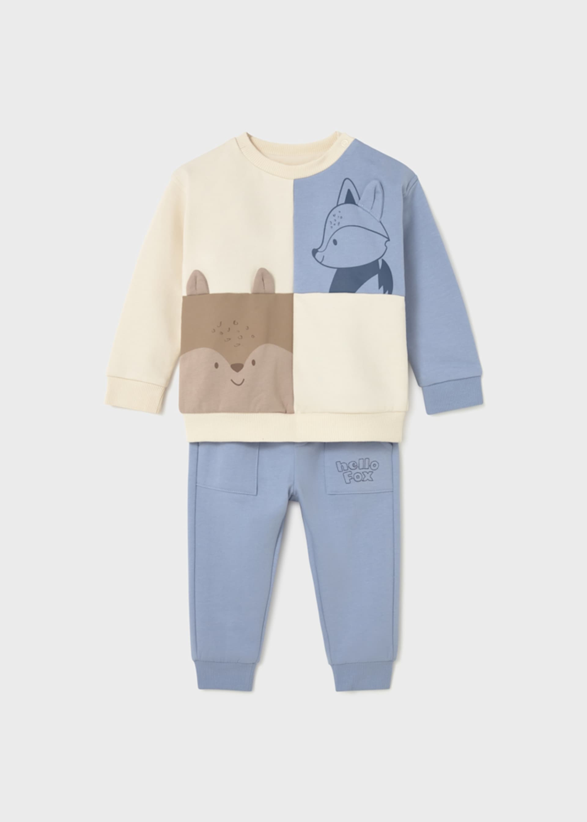 Survêtement combiné renard bébé