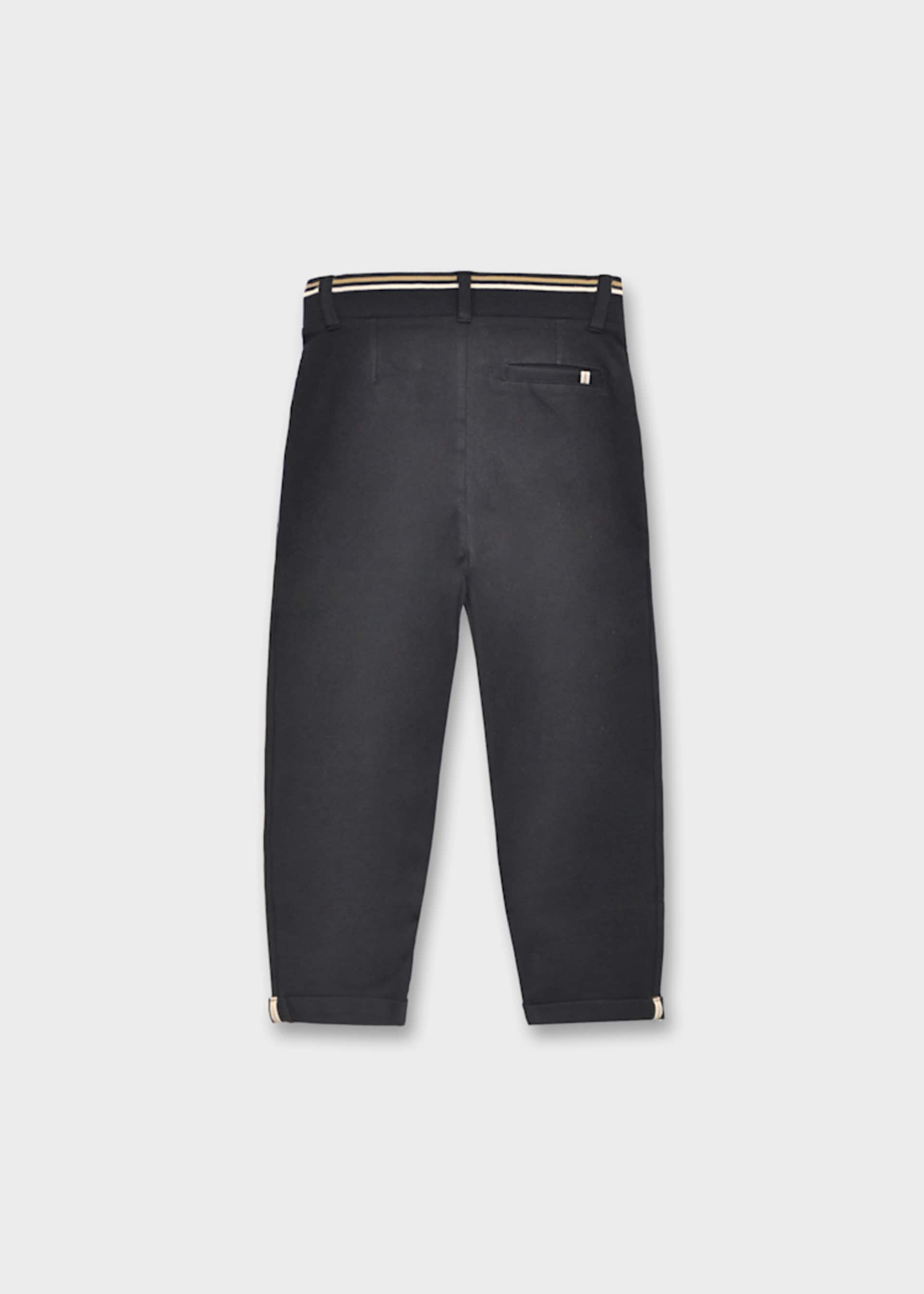 Pantaloni interlock eleganti baiat