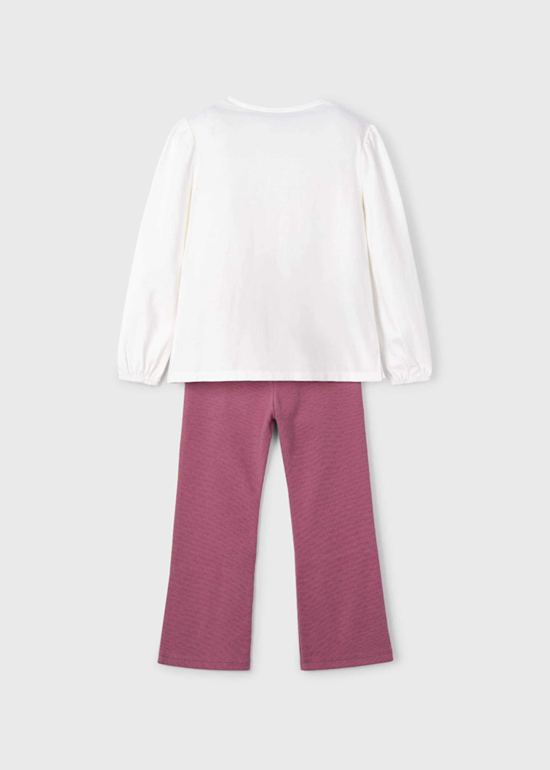 Ensemble leggings flare fille