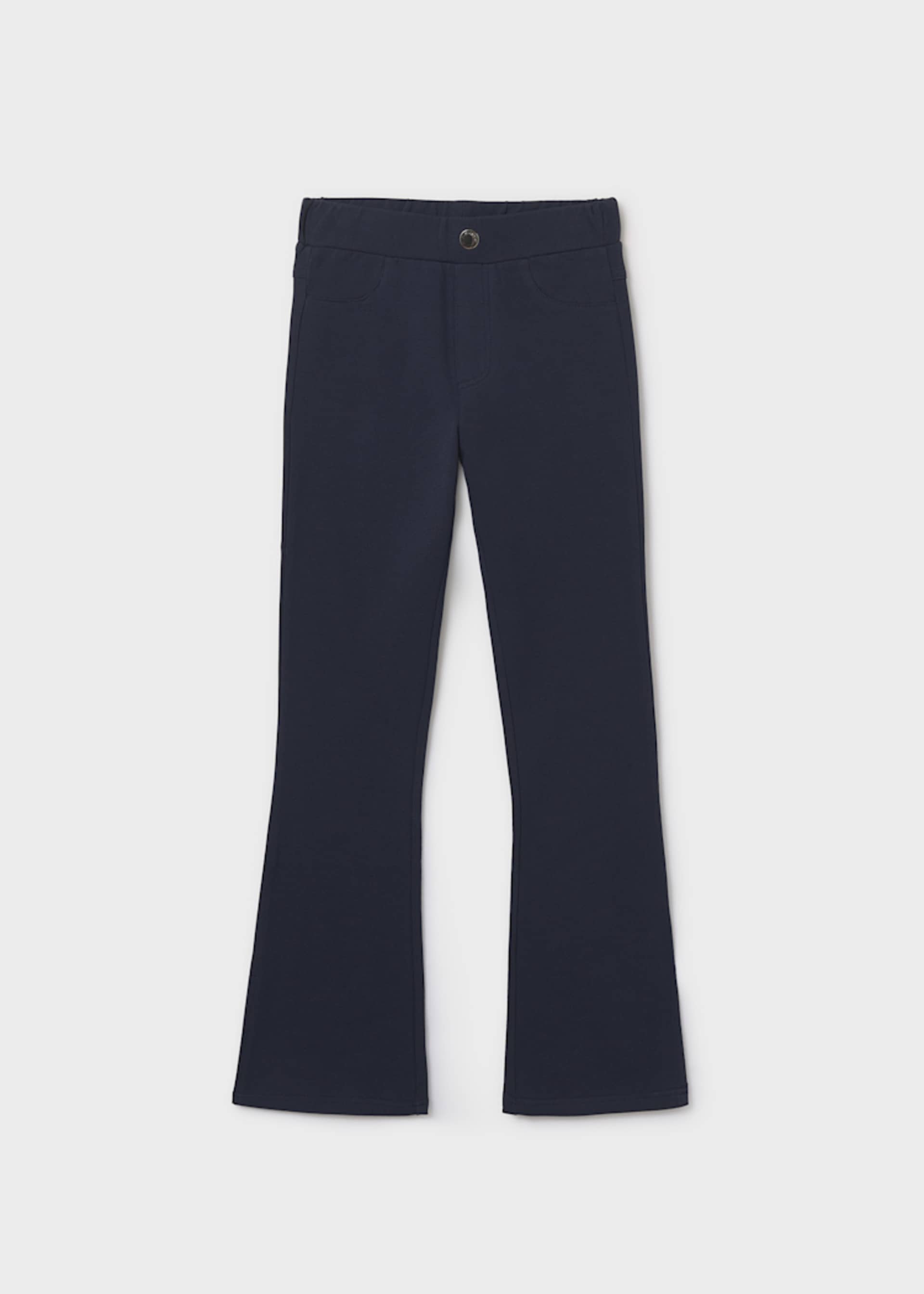 Leggings en denim flare fille