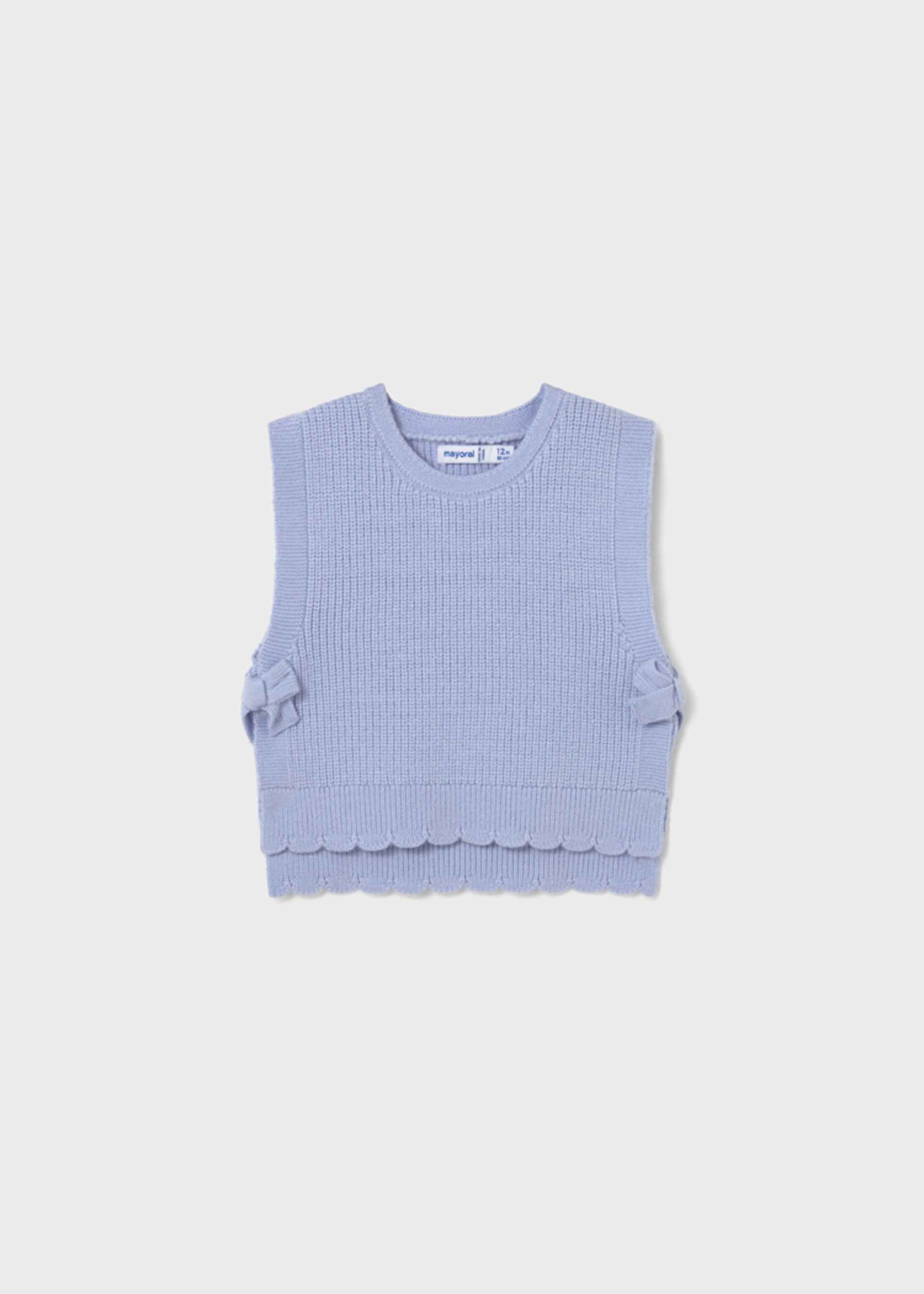 Gilet tricot bébé