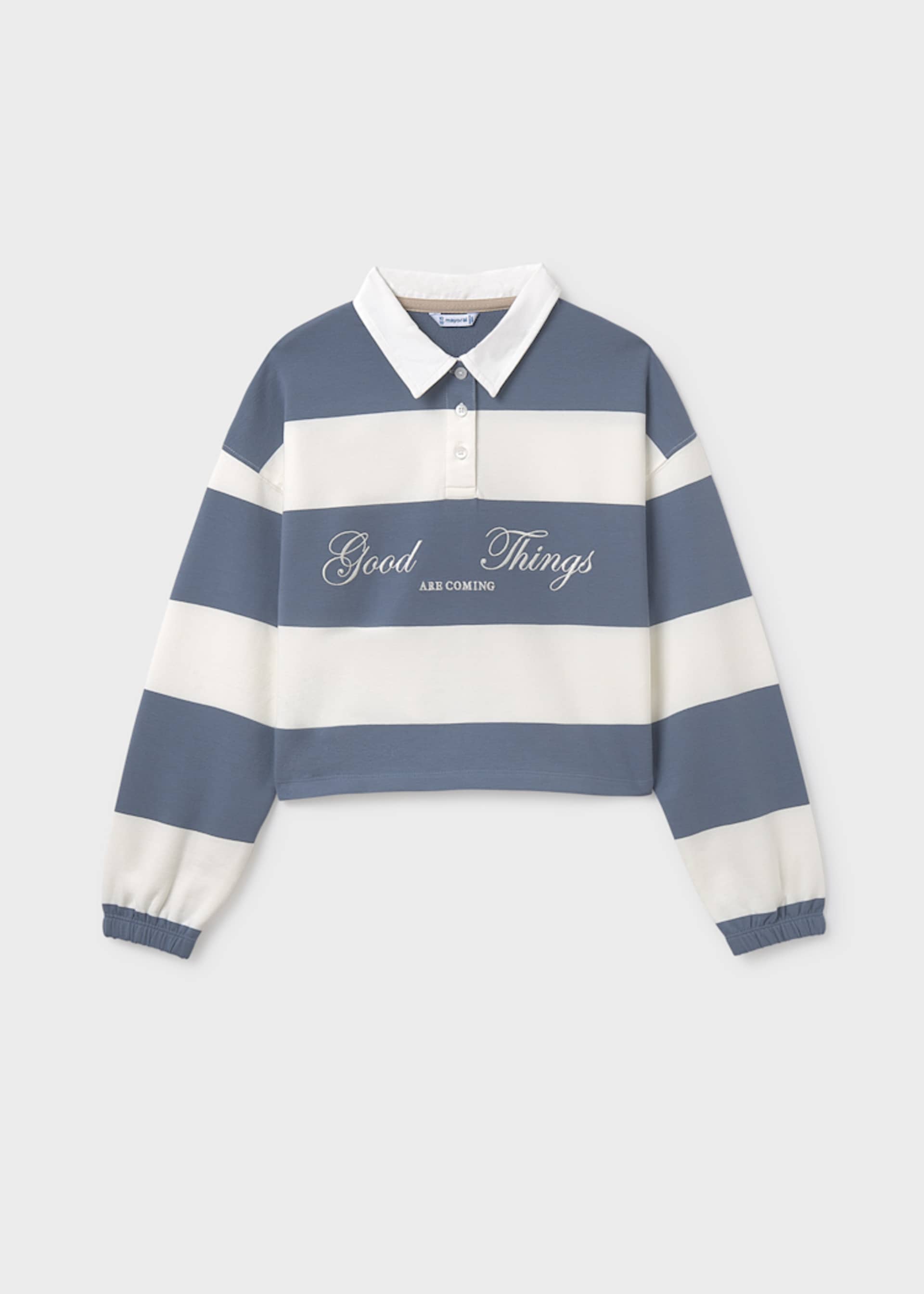 Polo righe ragazza