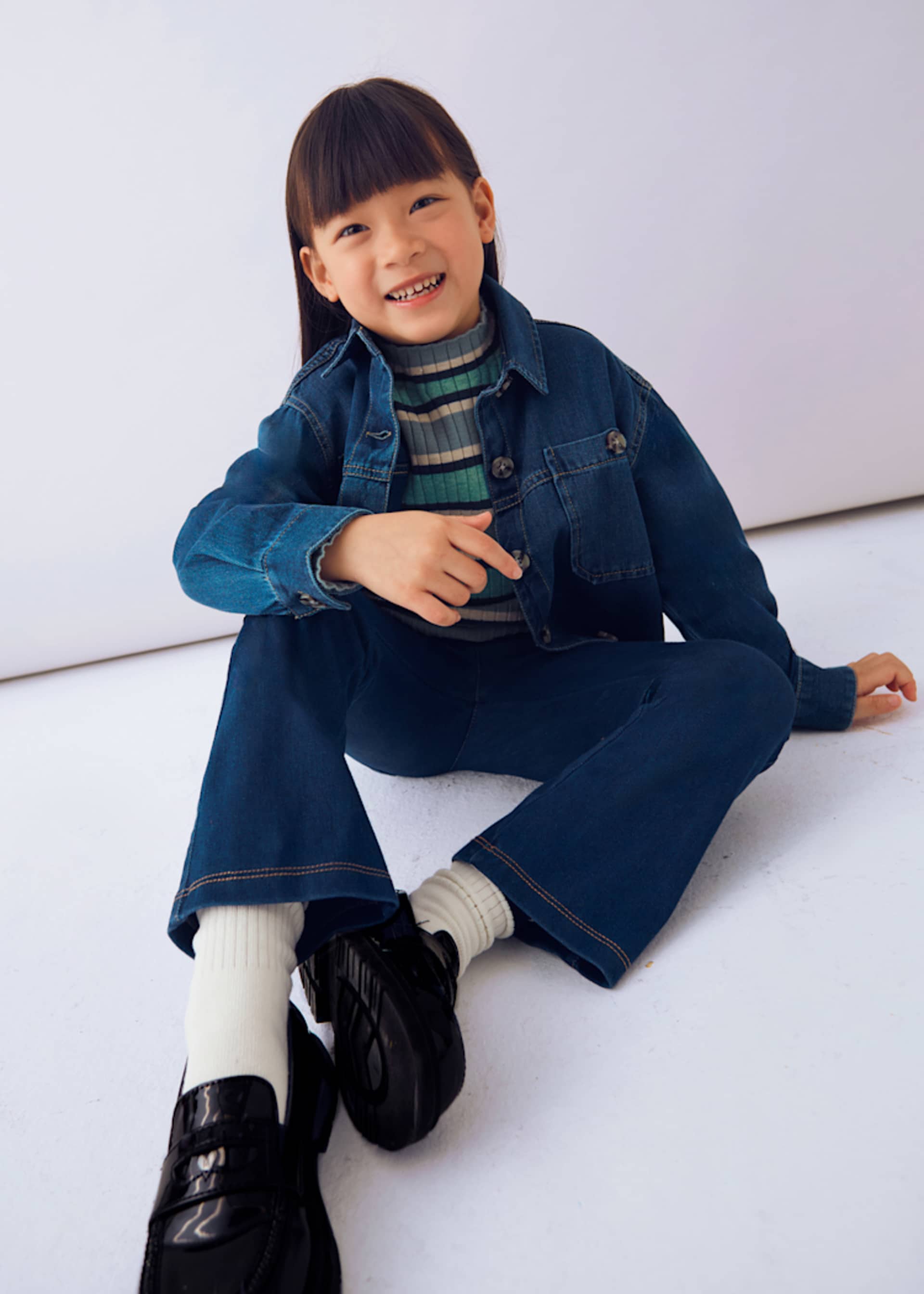 Leggings flared menina