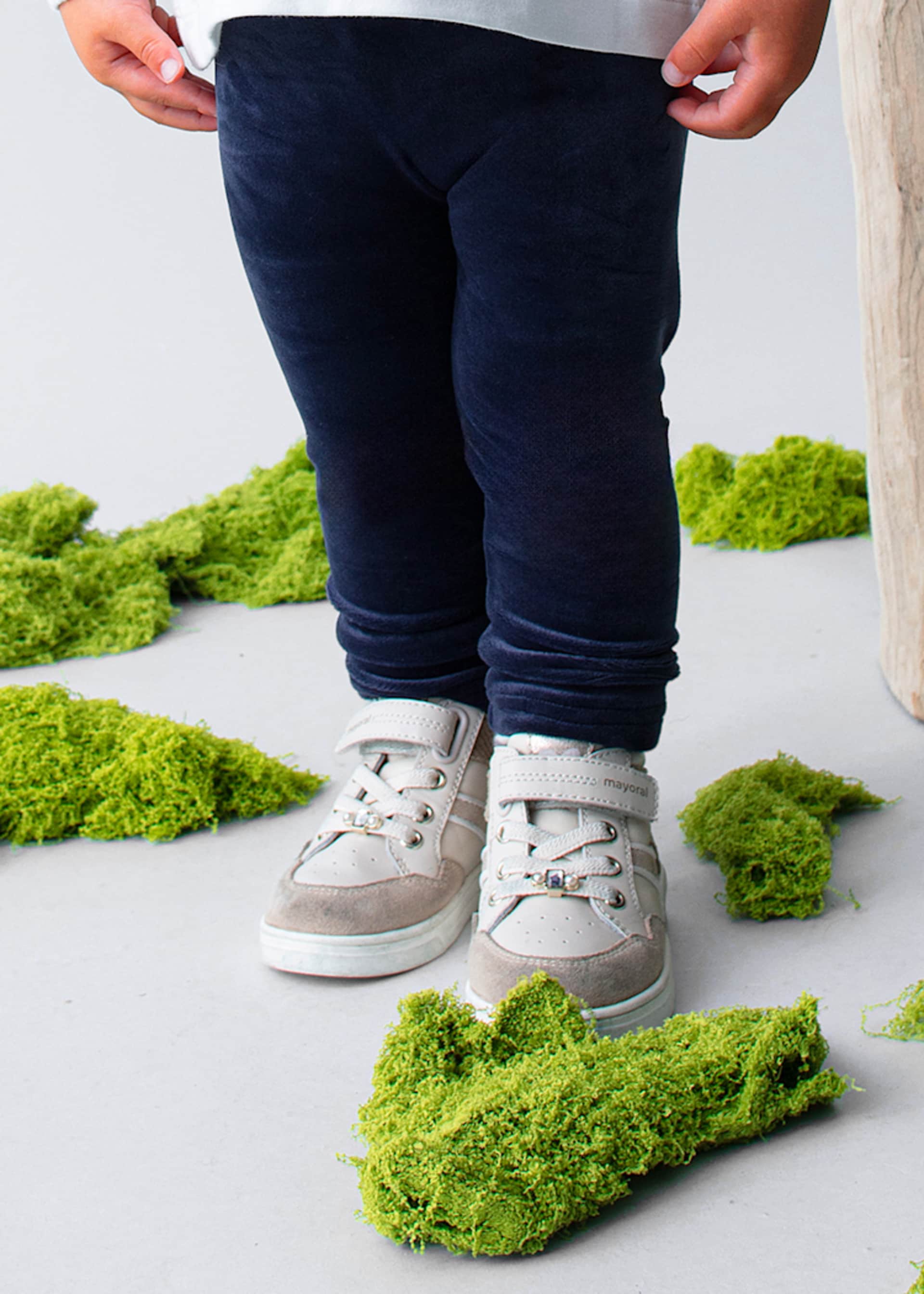 Baby Basic Velvet Leggings