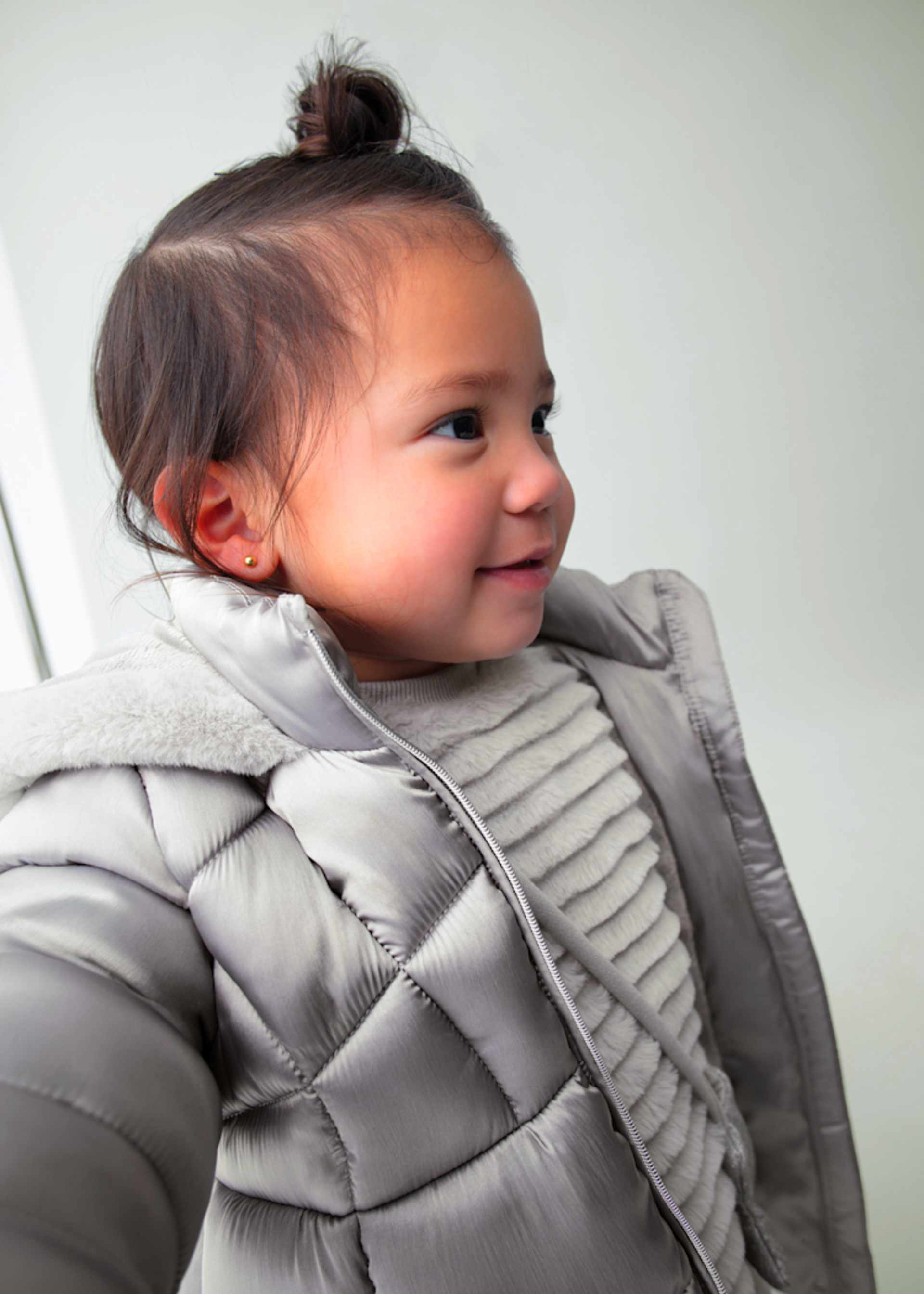 Chaquetón largo bebé