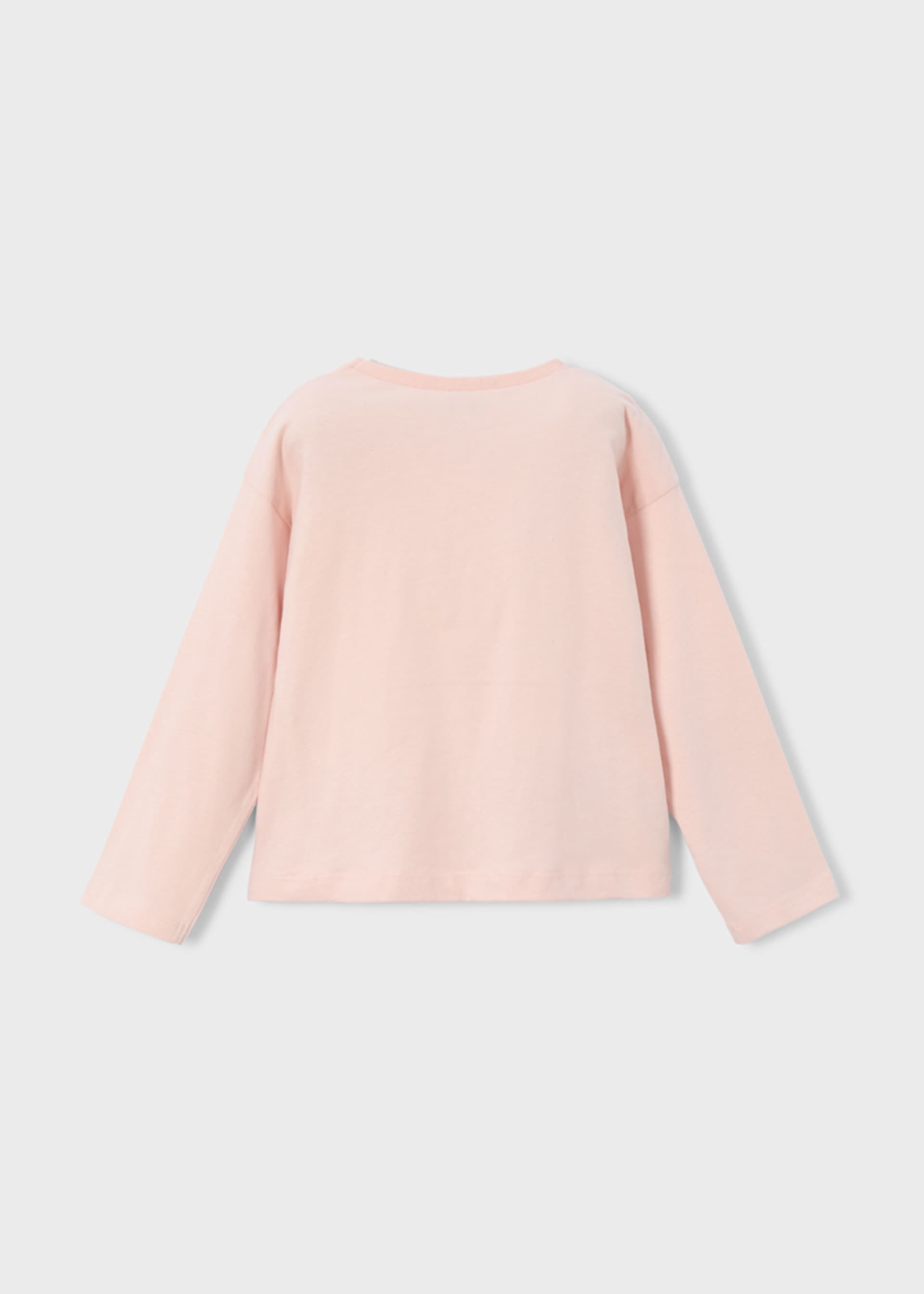 Girls crochet pocket t-shirt