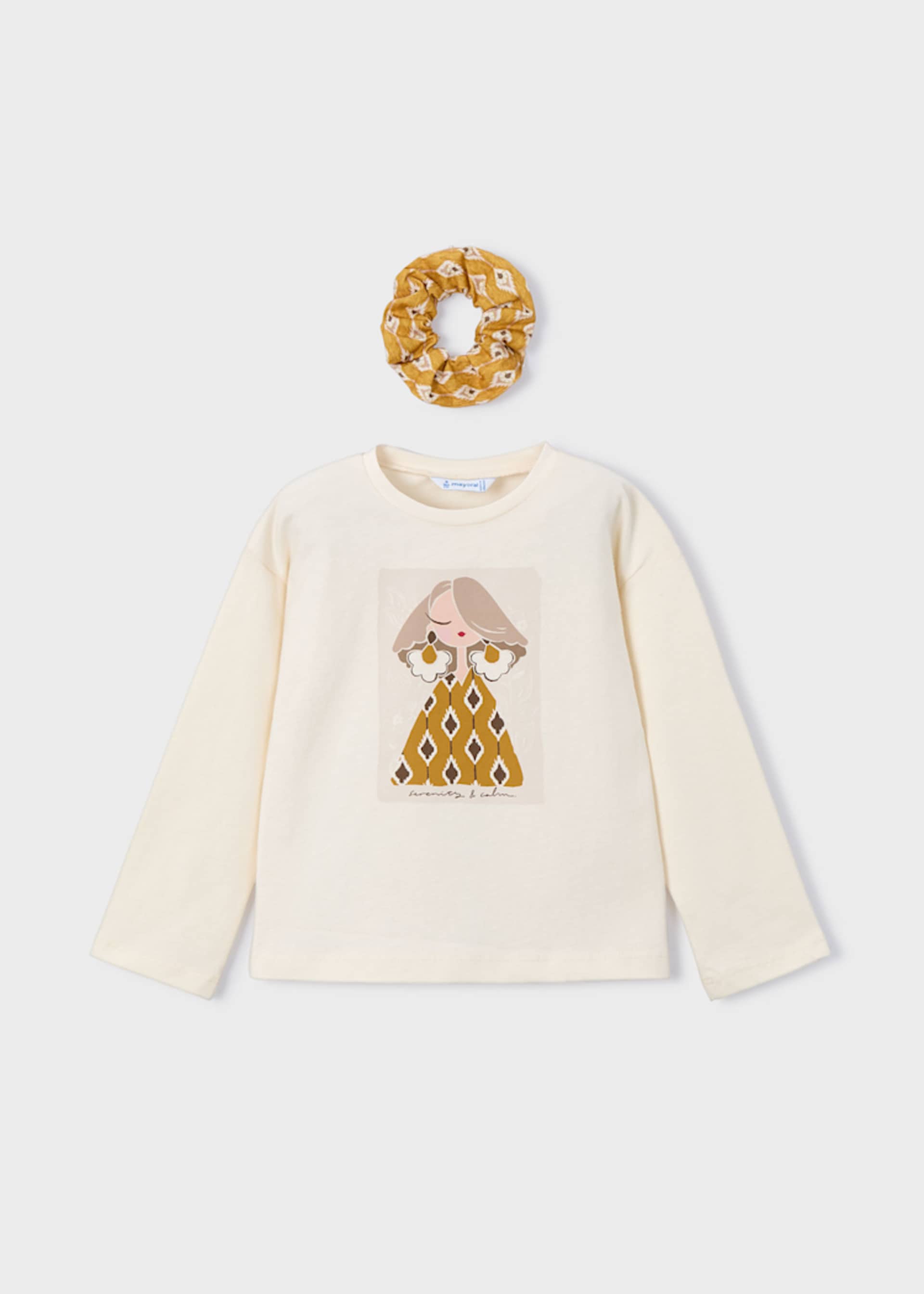 Shirt mit Haargummi Mädchen