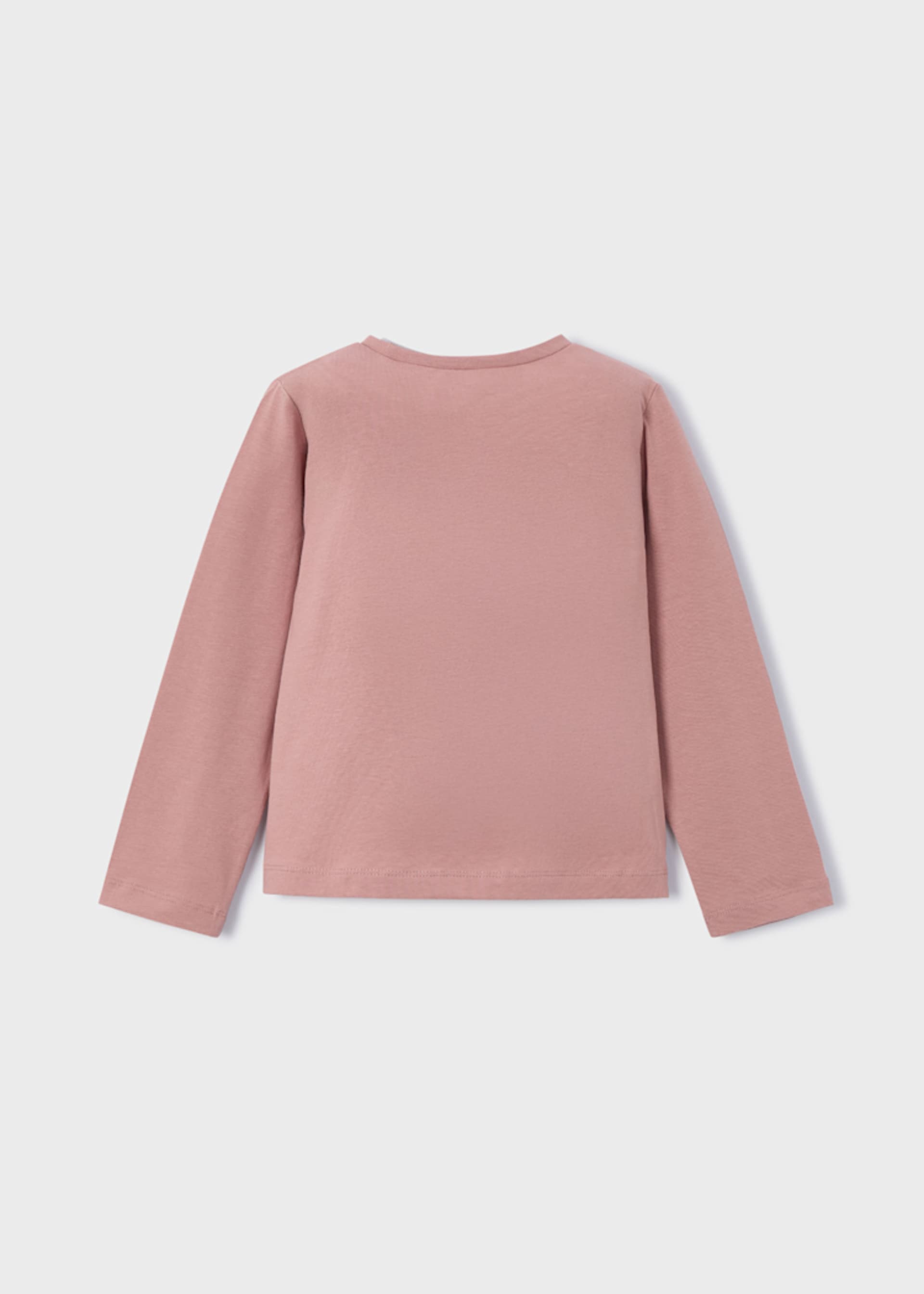 Shirt basic Blume Mädchen