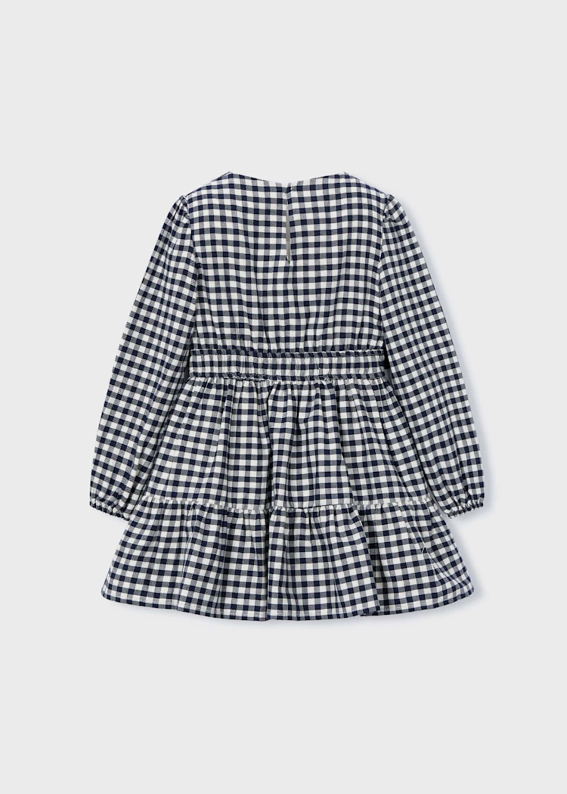 Girl Dress with Bow Details