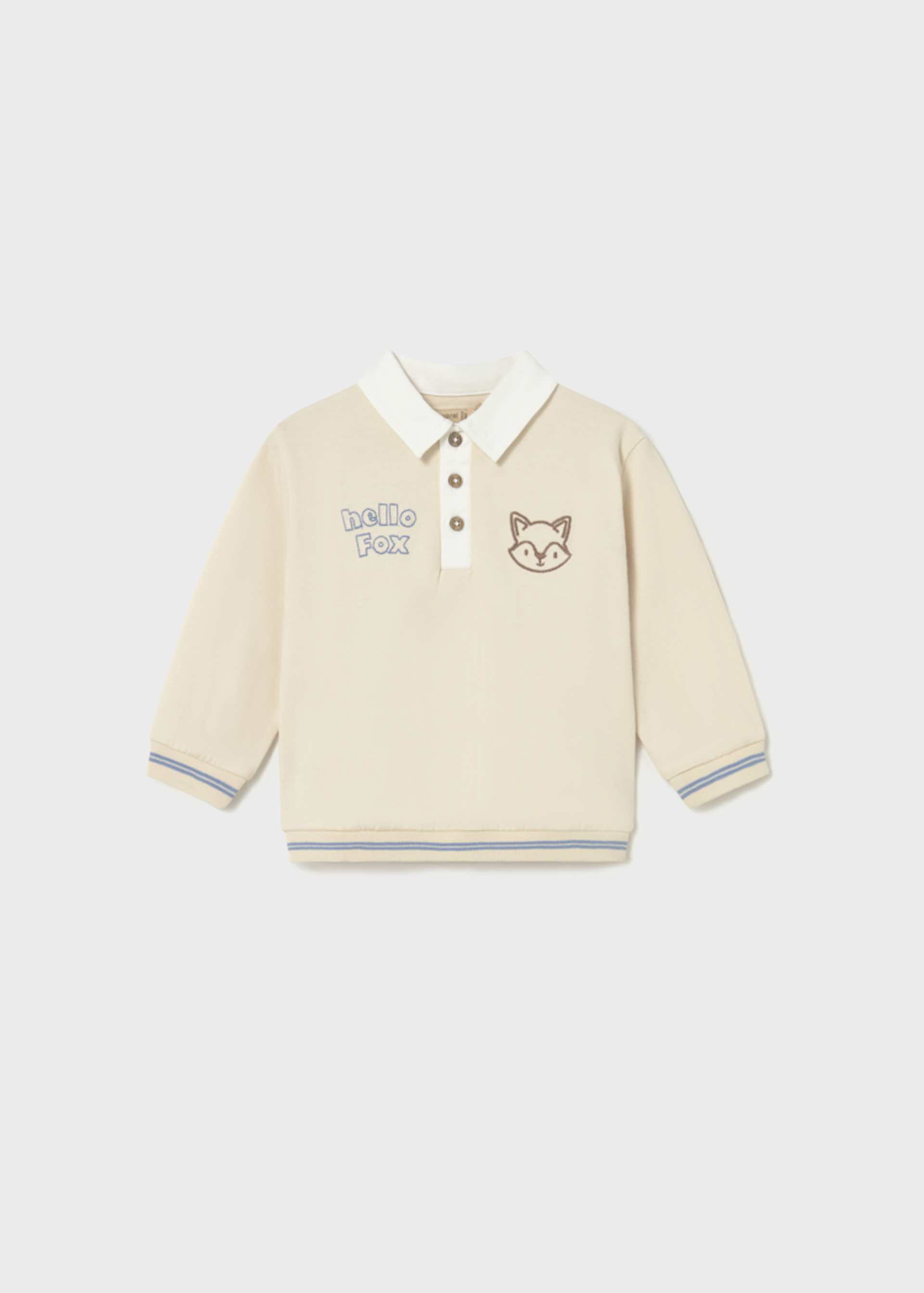 Hanorac guler polo bebe