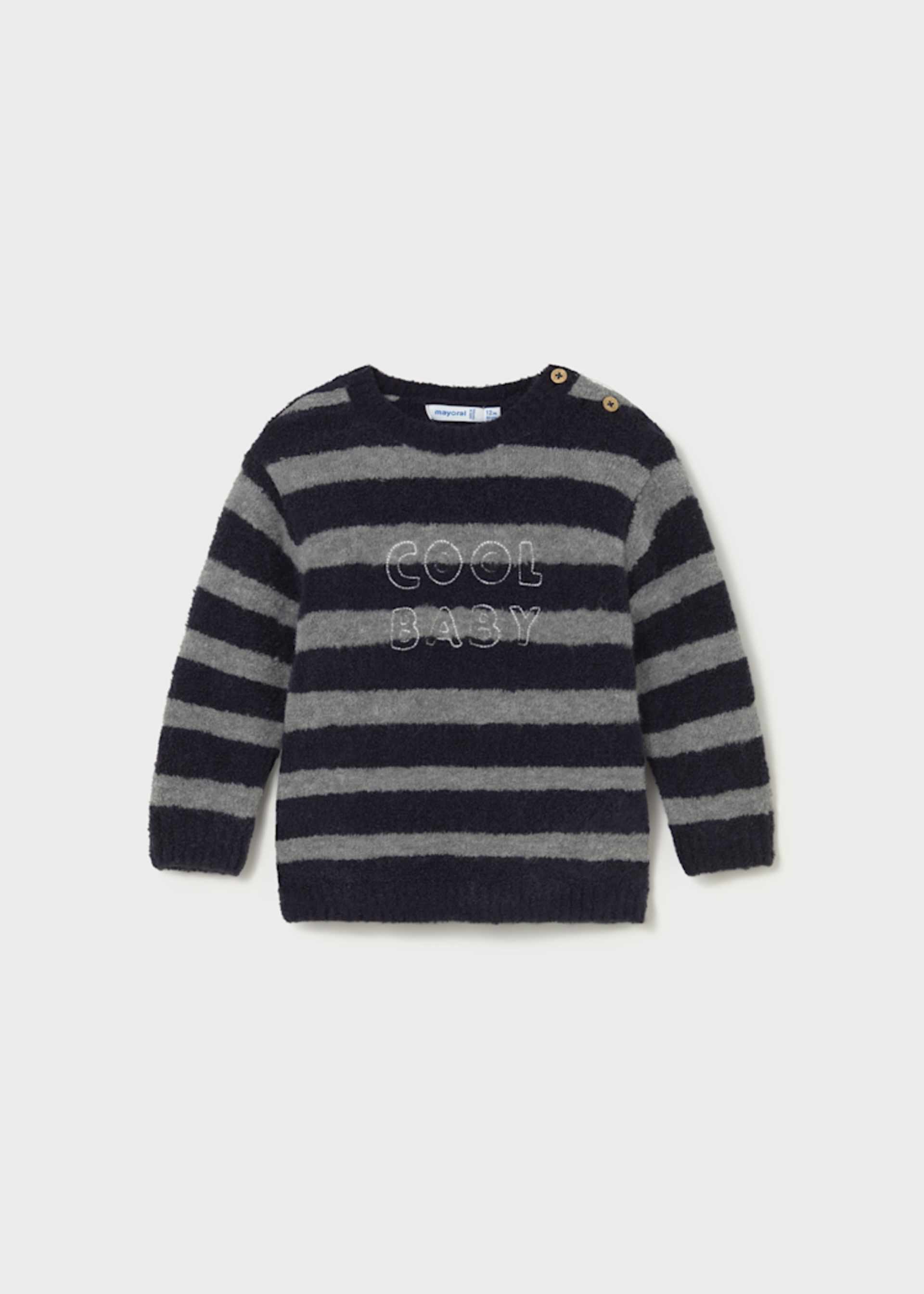 Baby striped jumper