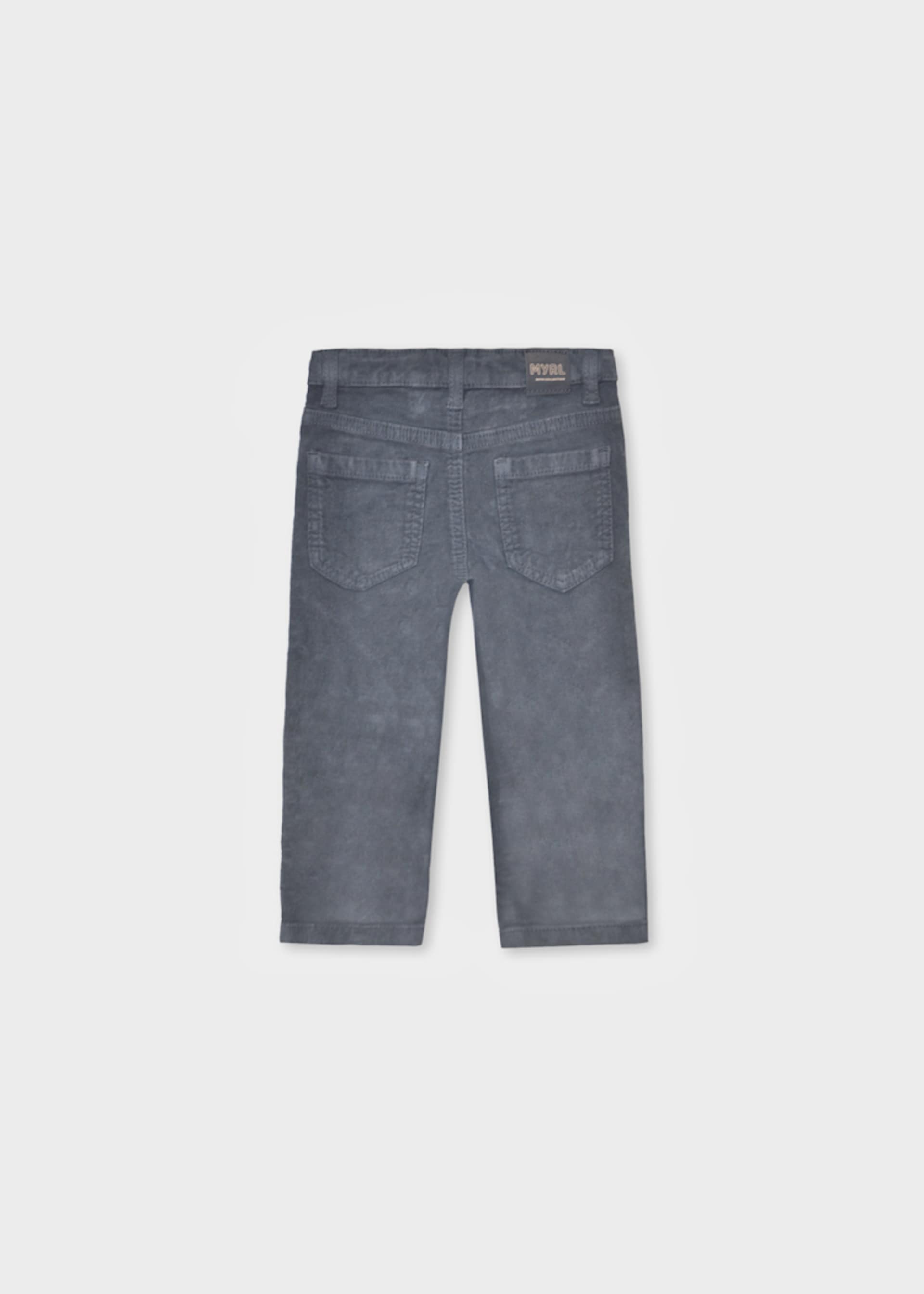 Pantalon en velours côtelé coupe droite bébé