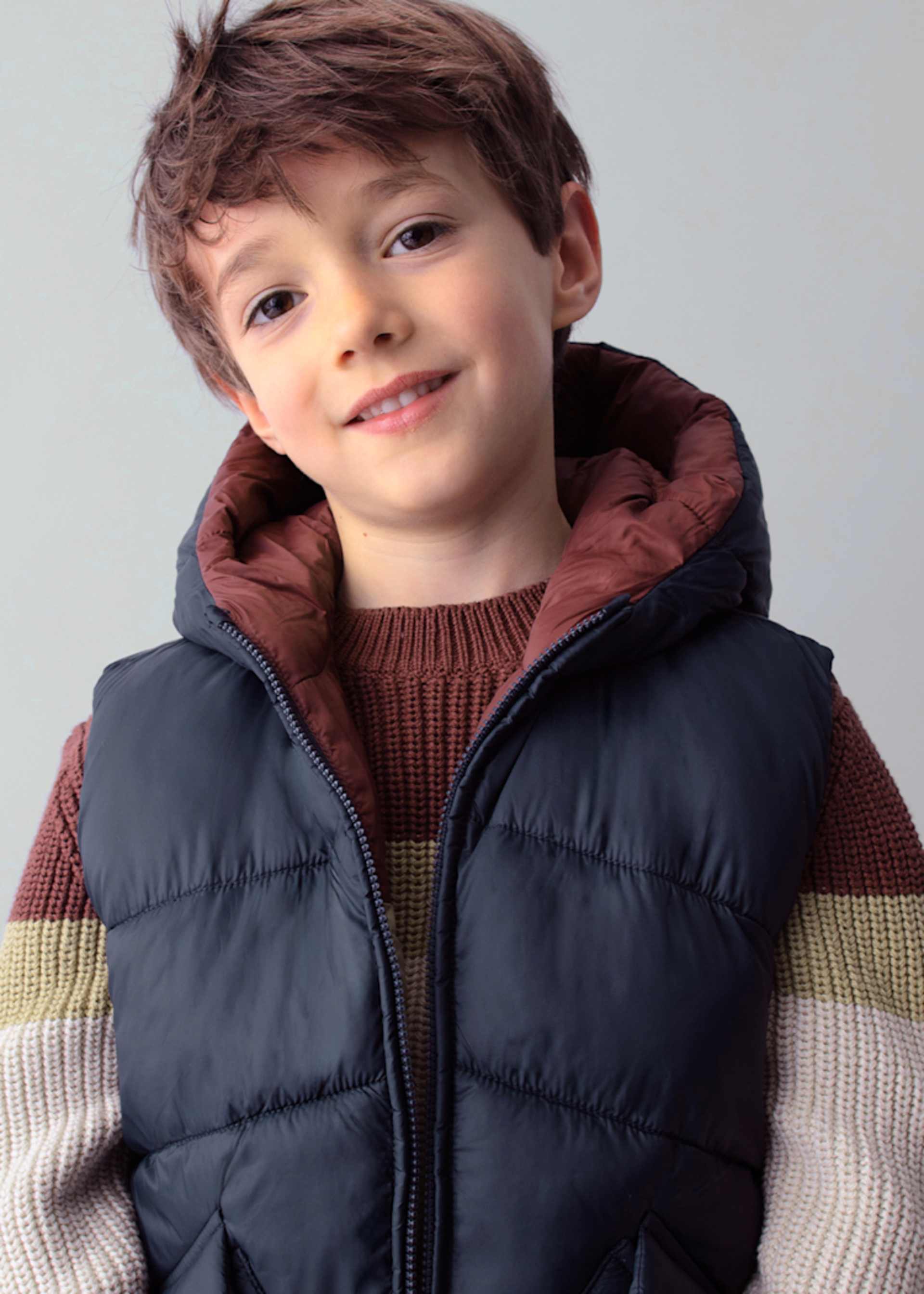 Boys reversible gilet
