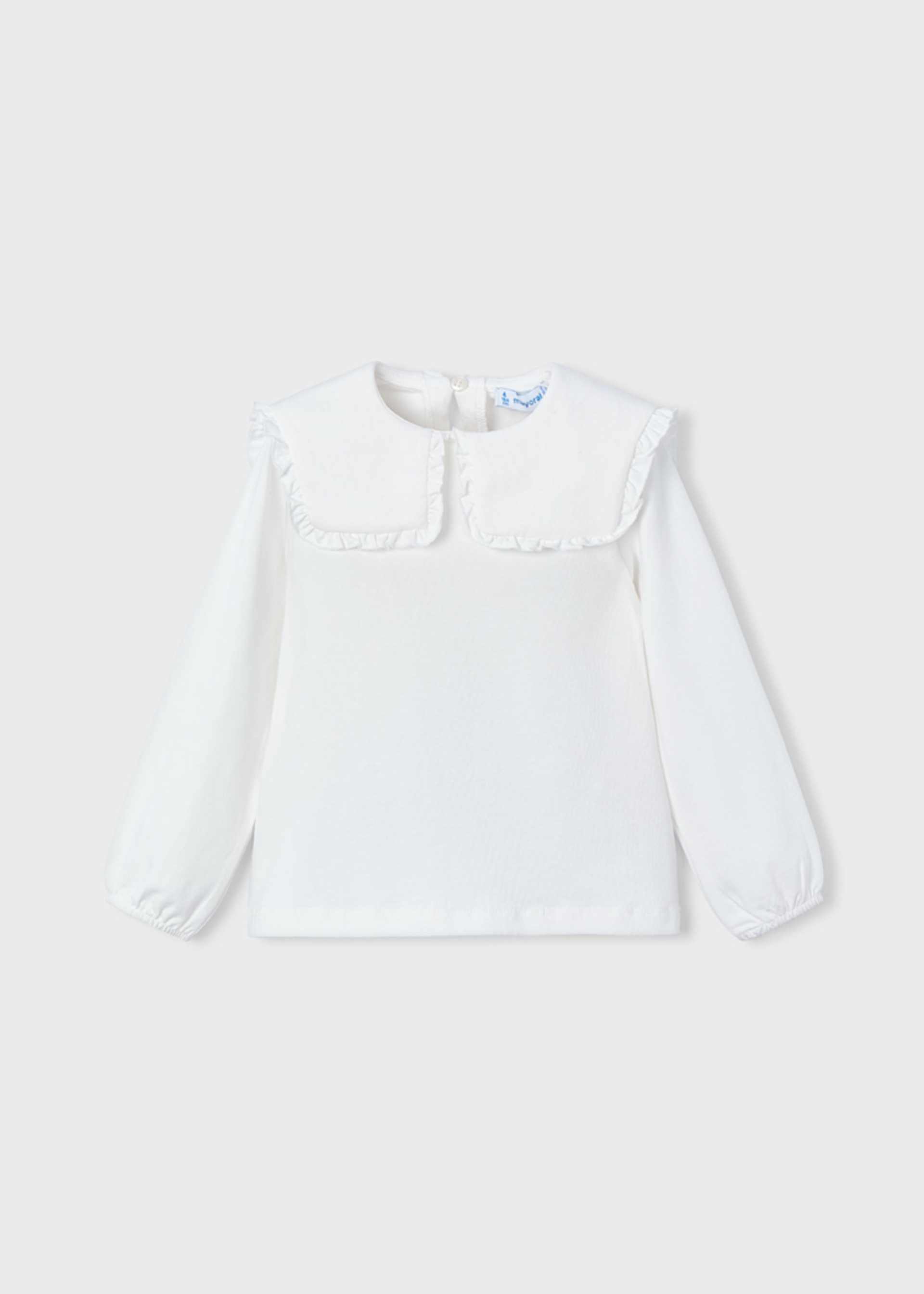 Blusa cuello holán niña Blusa cuello holán niña