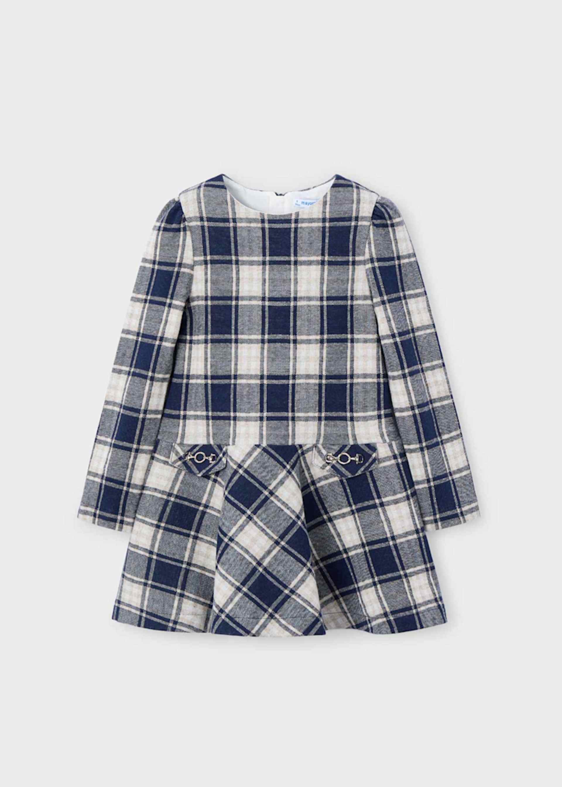 Girls check dress