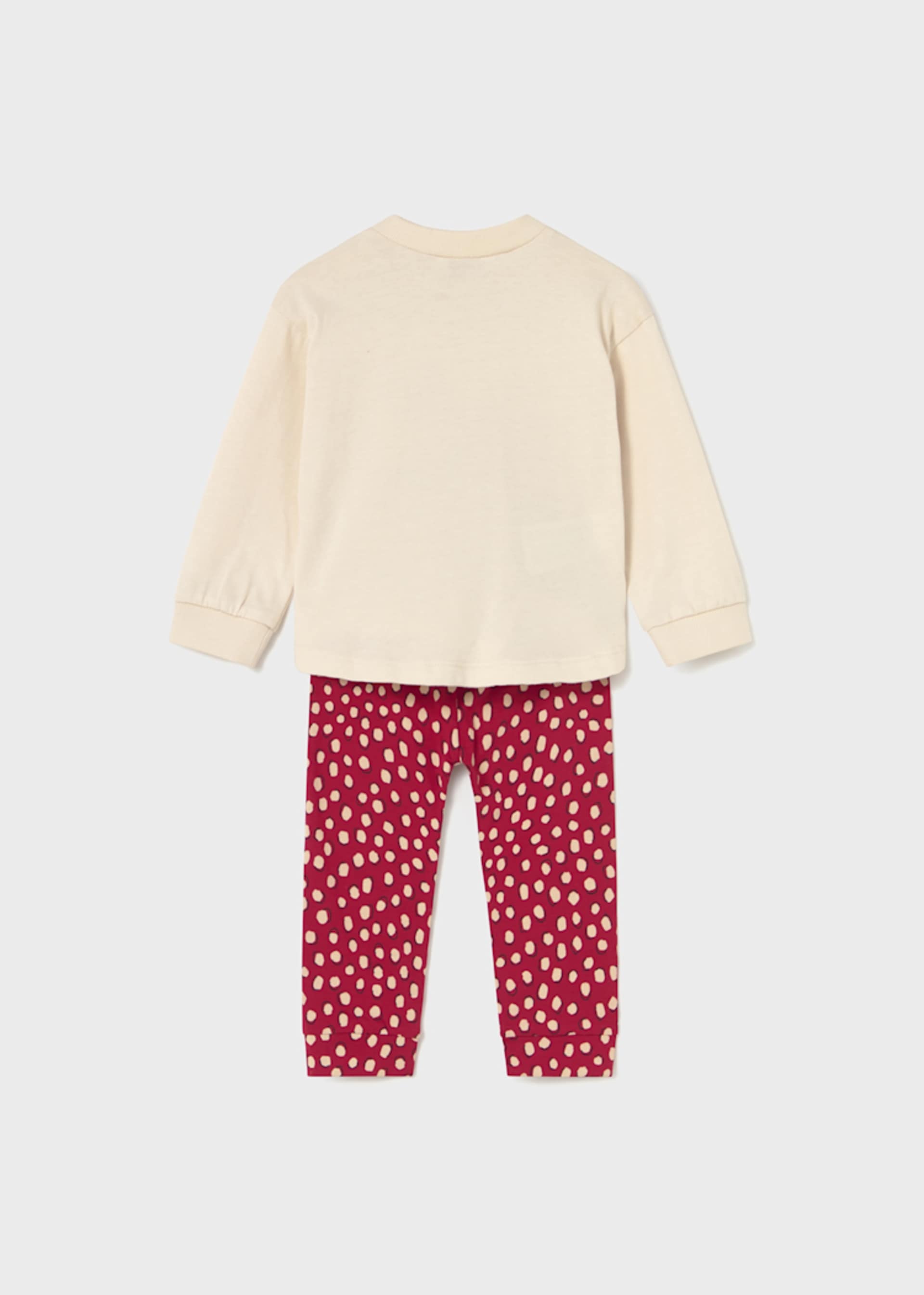 Conjunto leggings oversize unissexo bebé