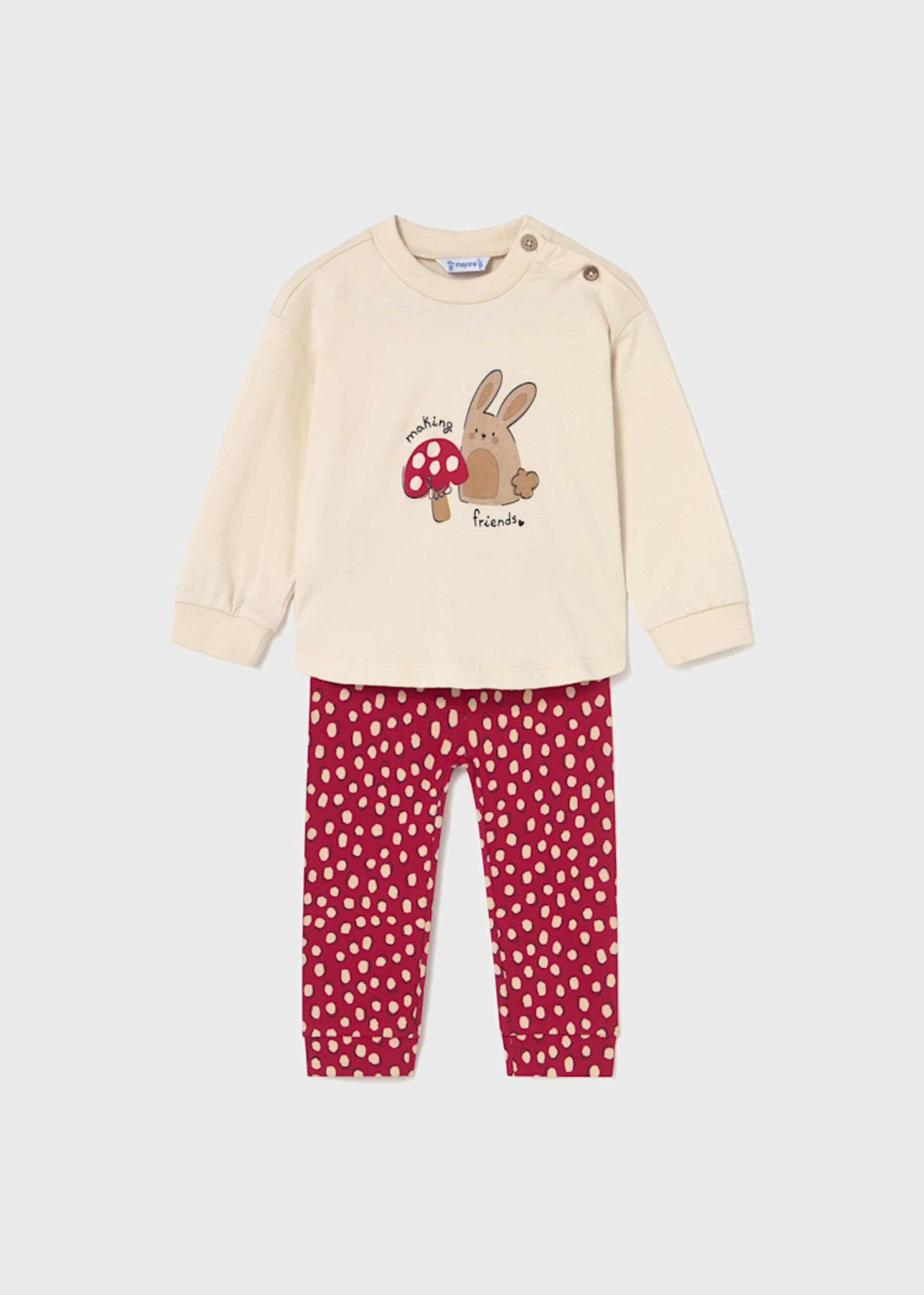 Baby Leggings and Oversize Sweatshirt Set