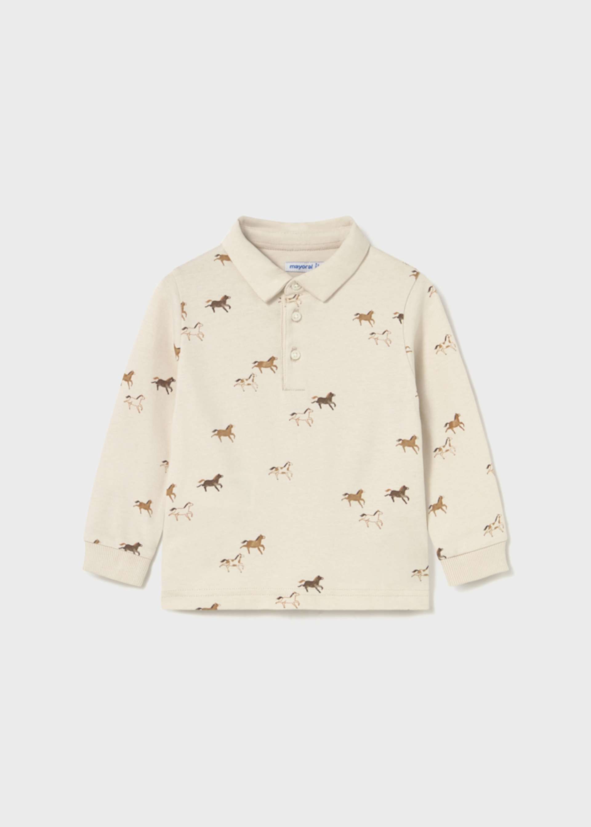 Polo estampado bebé