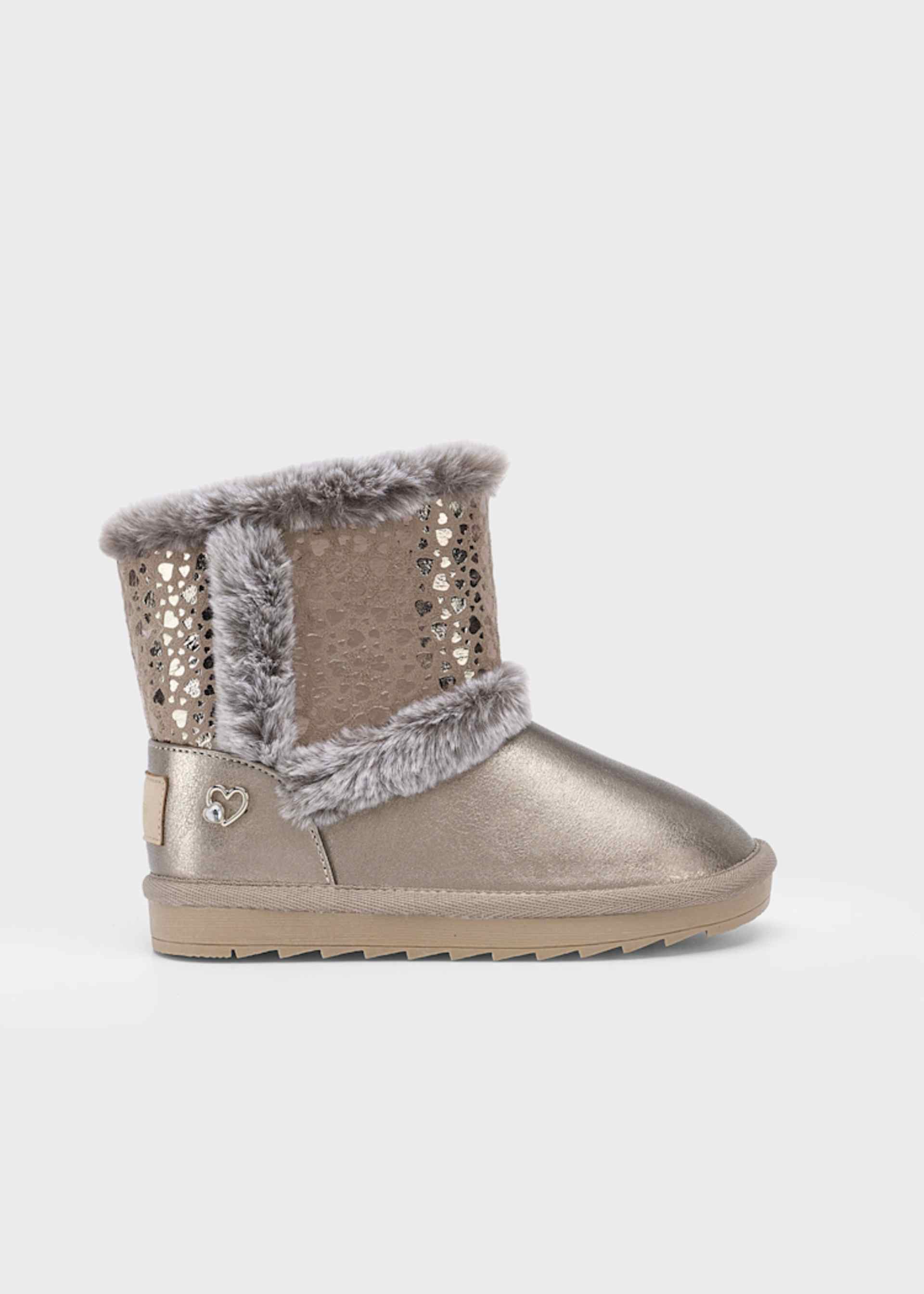 Girl Faux Fur Lined Boots