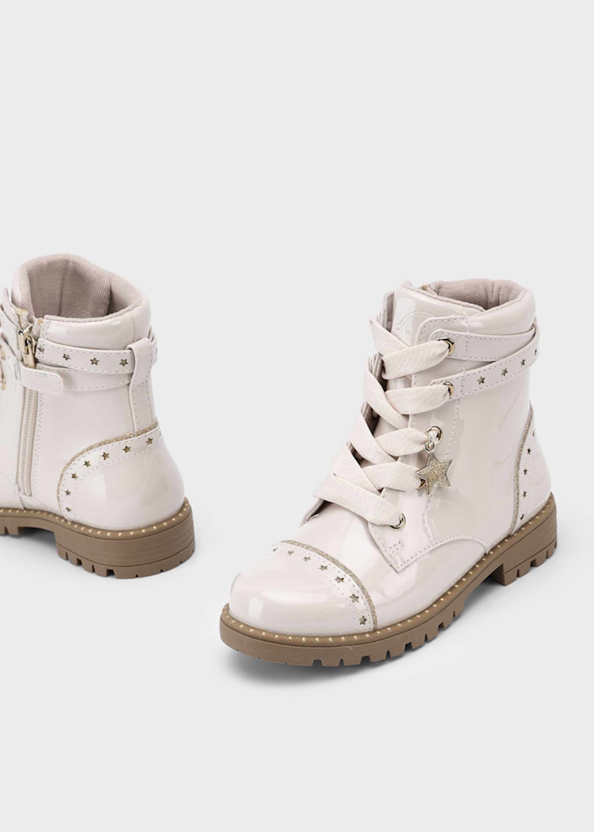 Girl Patent Leather Ankle Boots