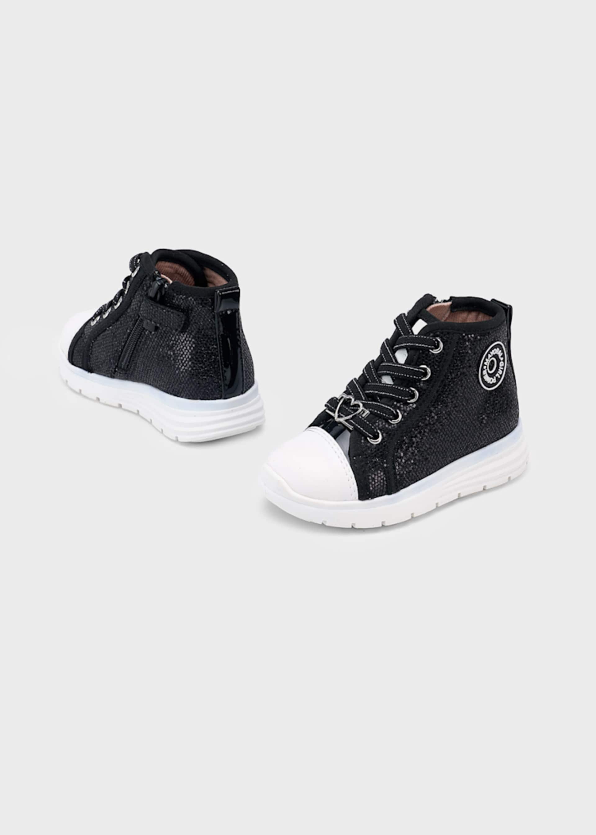 Baby Sporty Ankle Boots With Chunky Sole