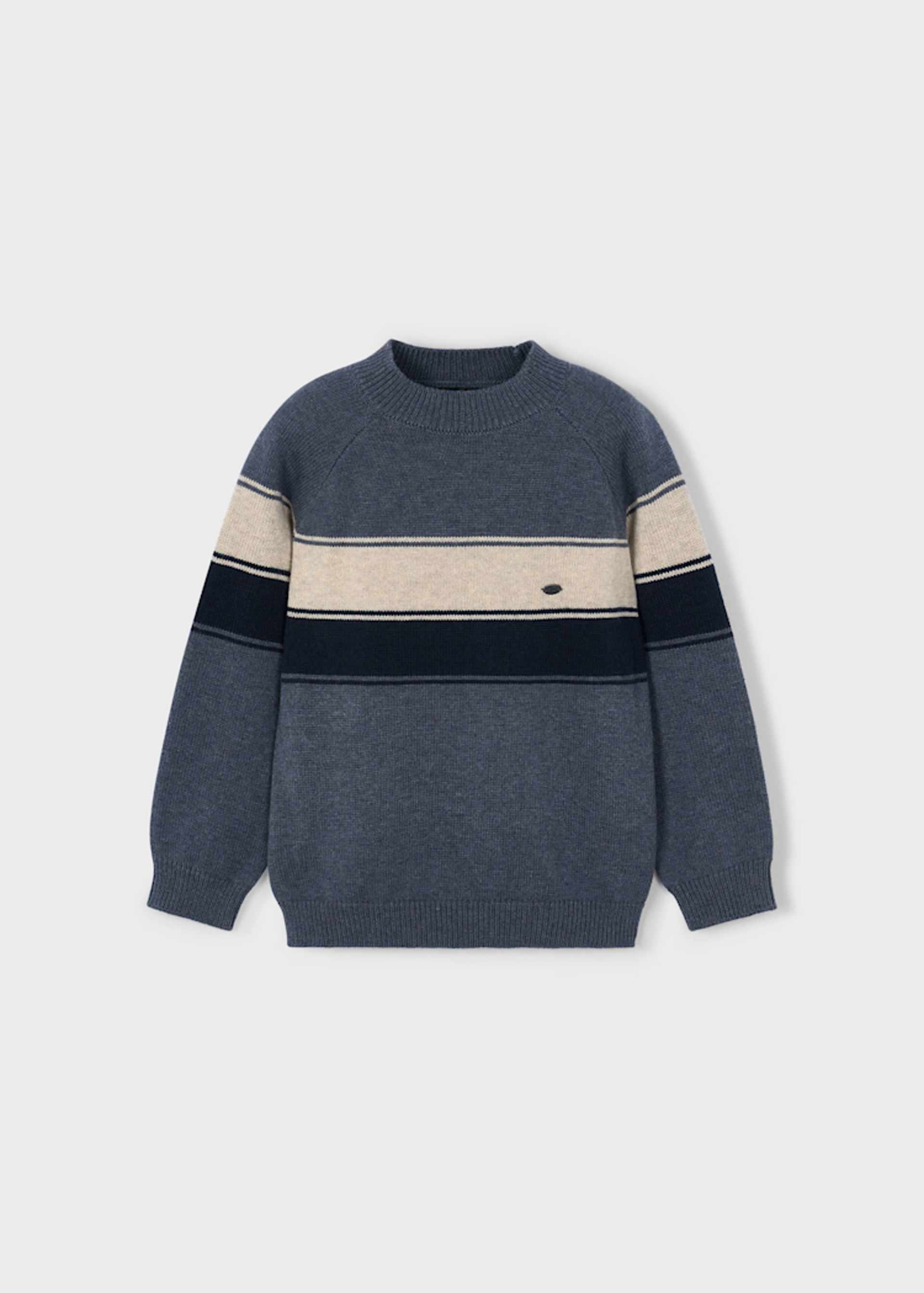 Boy Striped Knit Sweater