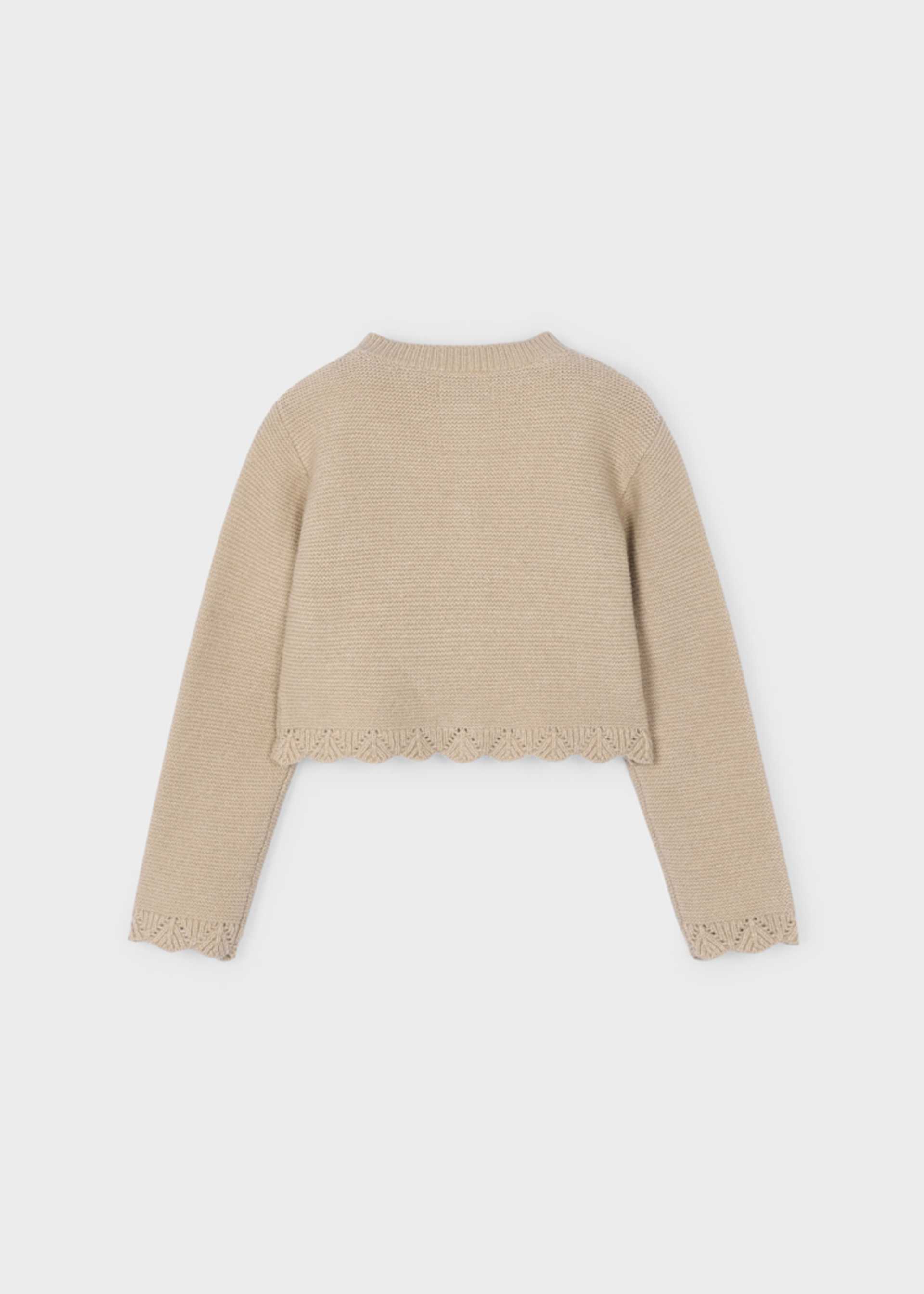 Cardigan tricot fille