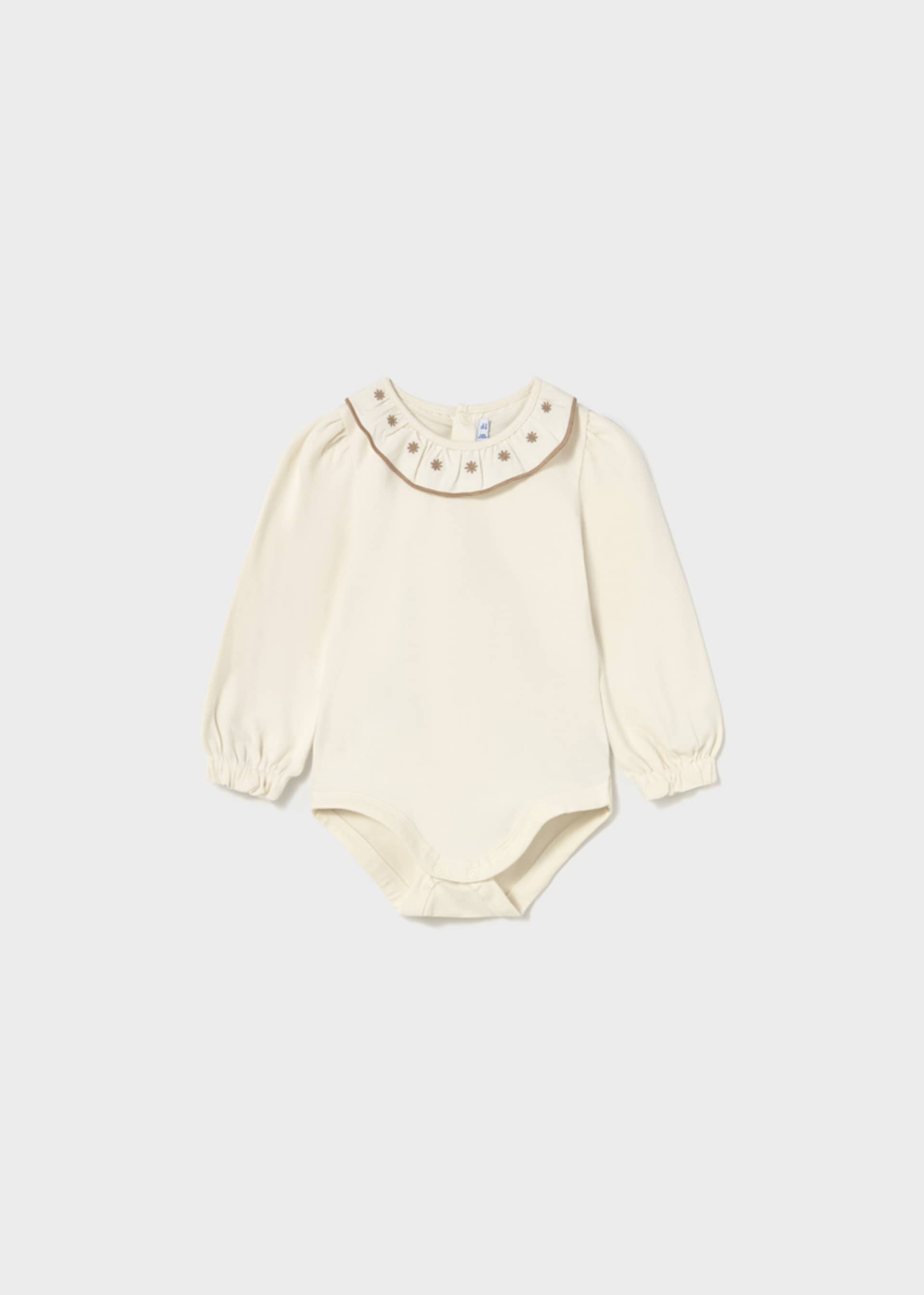 Baby collar bodysuit