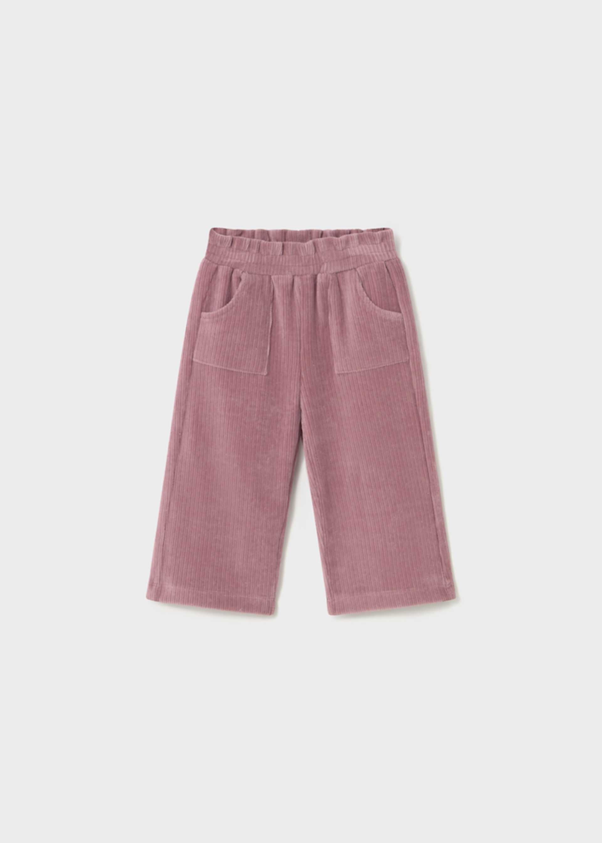 Pantalone velluto a costine neonata