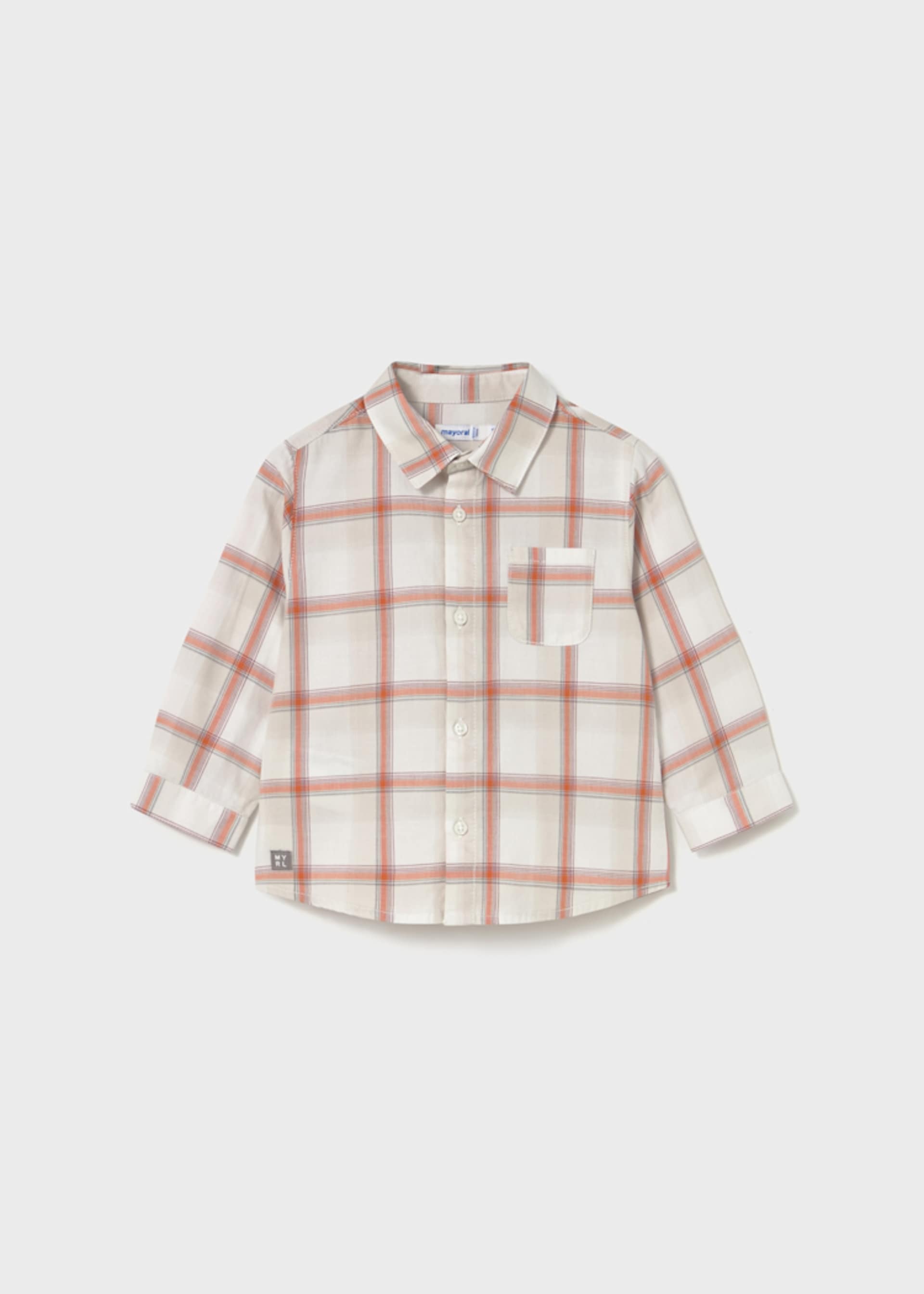 Camisa cuadros bebé