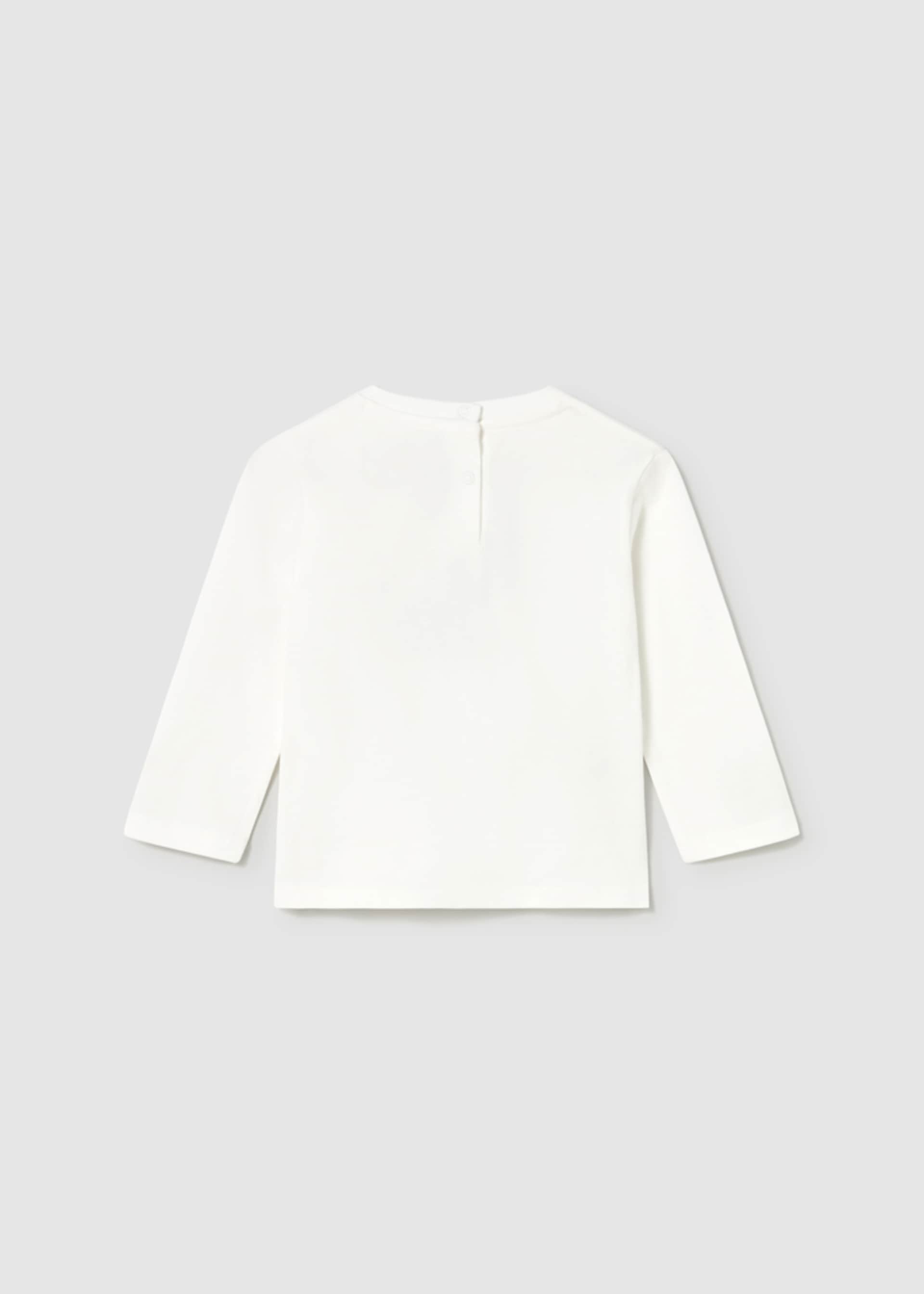 Camiseta coche bordado bebé