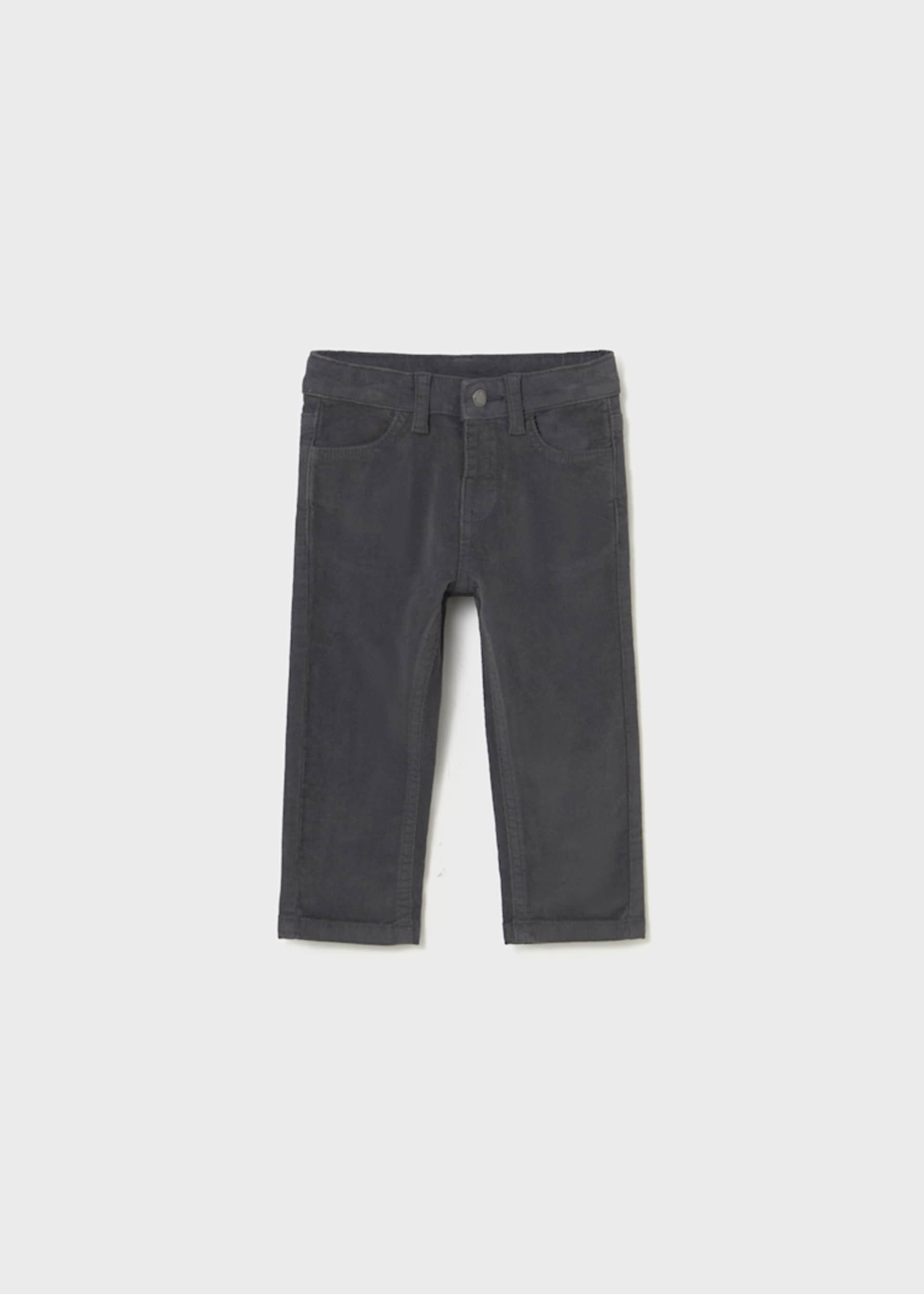 Babys basic straight-leg corduroy trousers