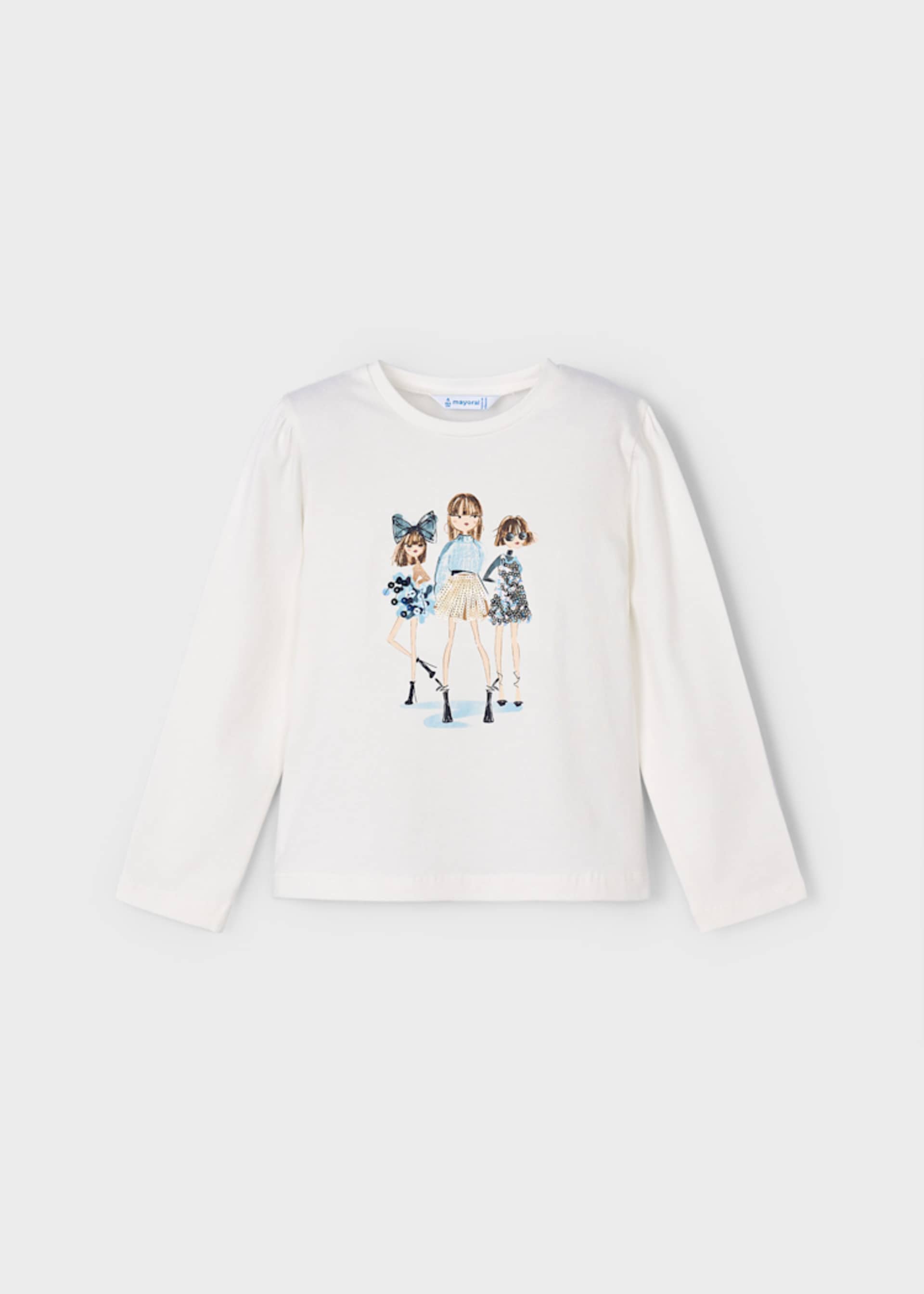 Girl Dolls Print T-Shirt