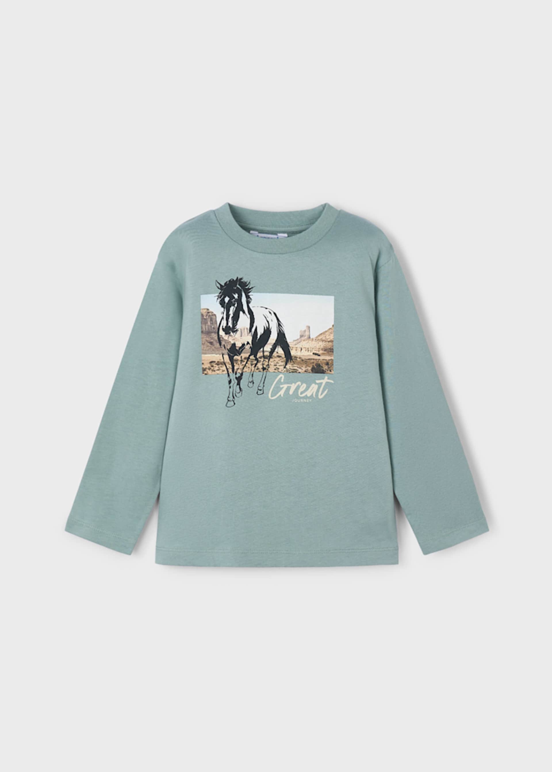 Playera caballo niño