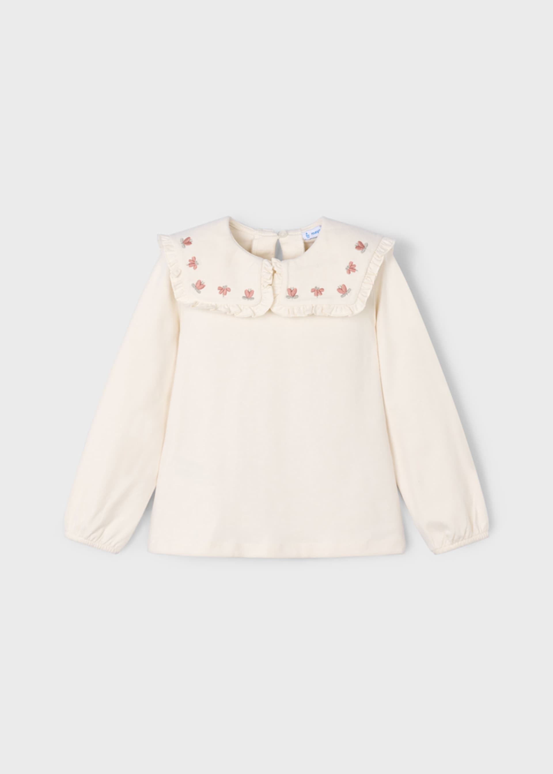 Blusa cuello holán niña Blusa cuello holán niña