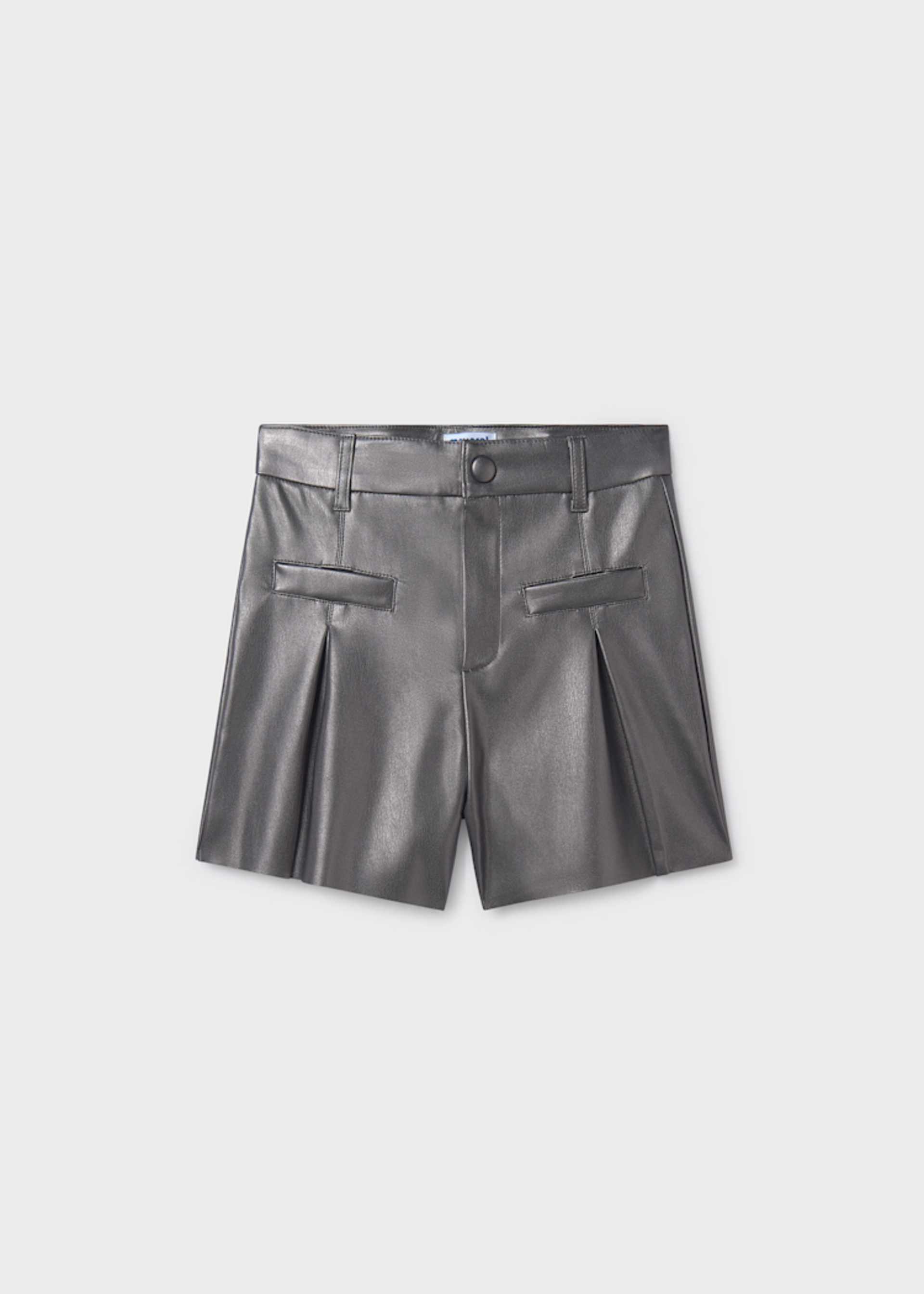 Girl Faux Leather Shorts