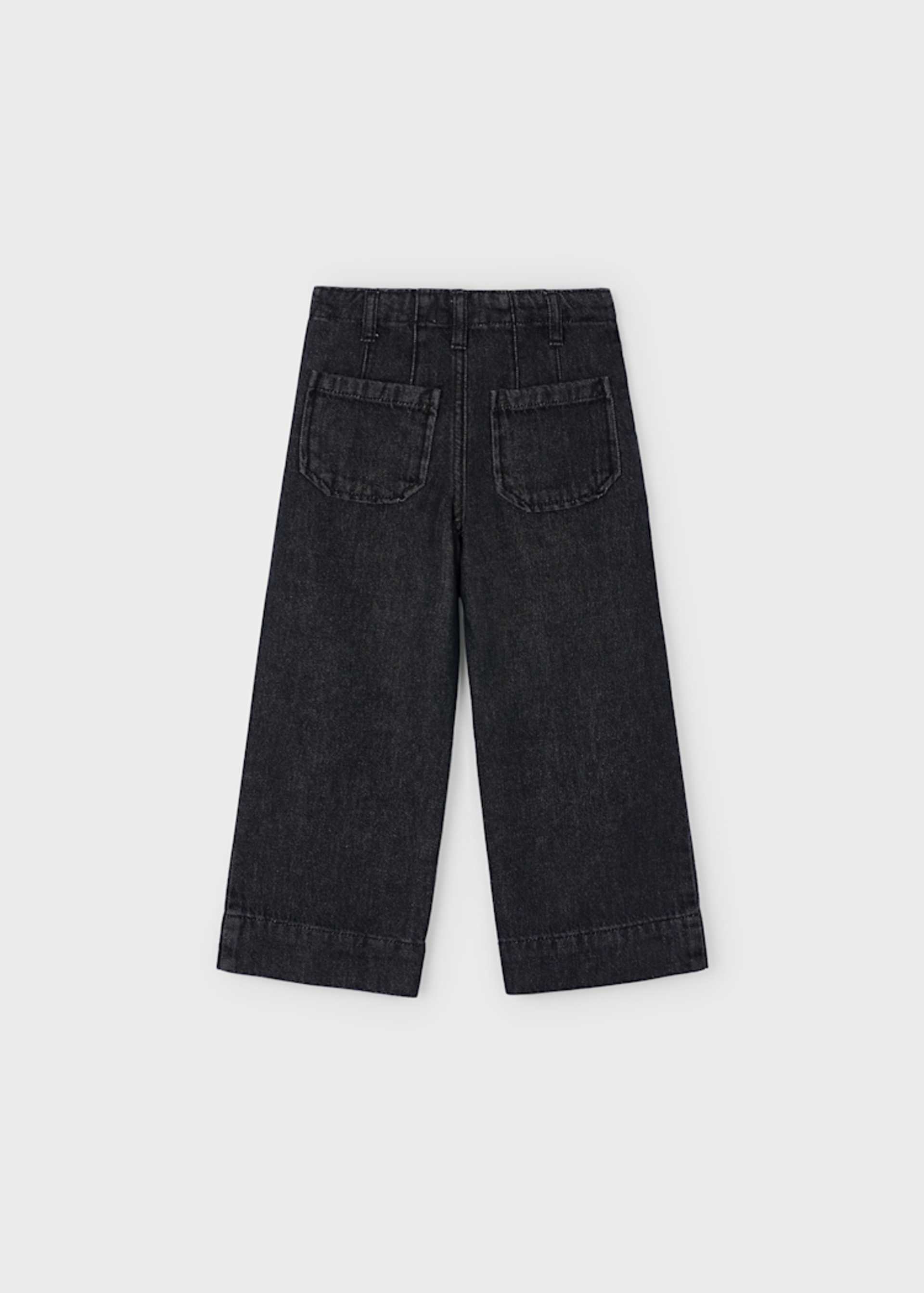 Pantalon en denim évasé fille