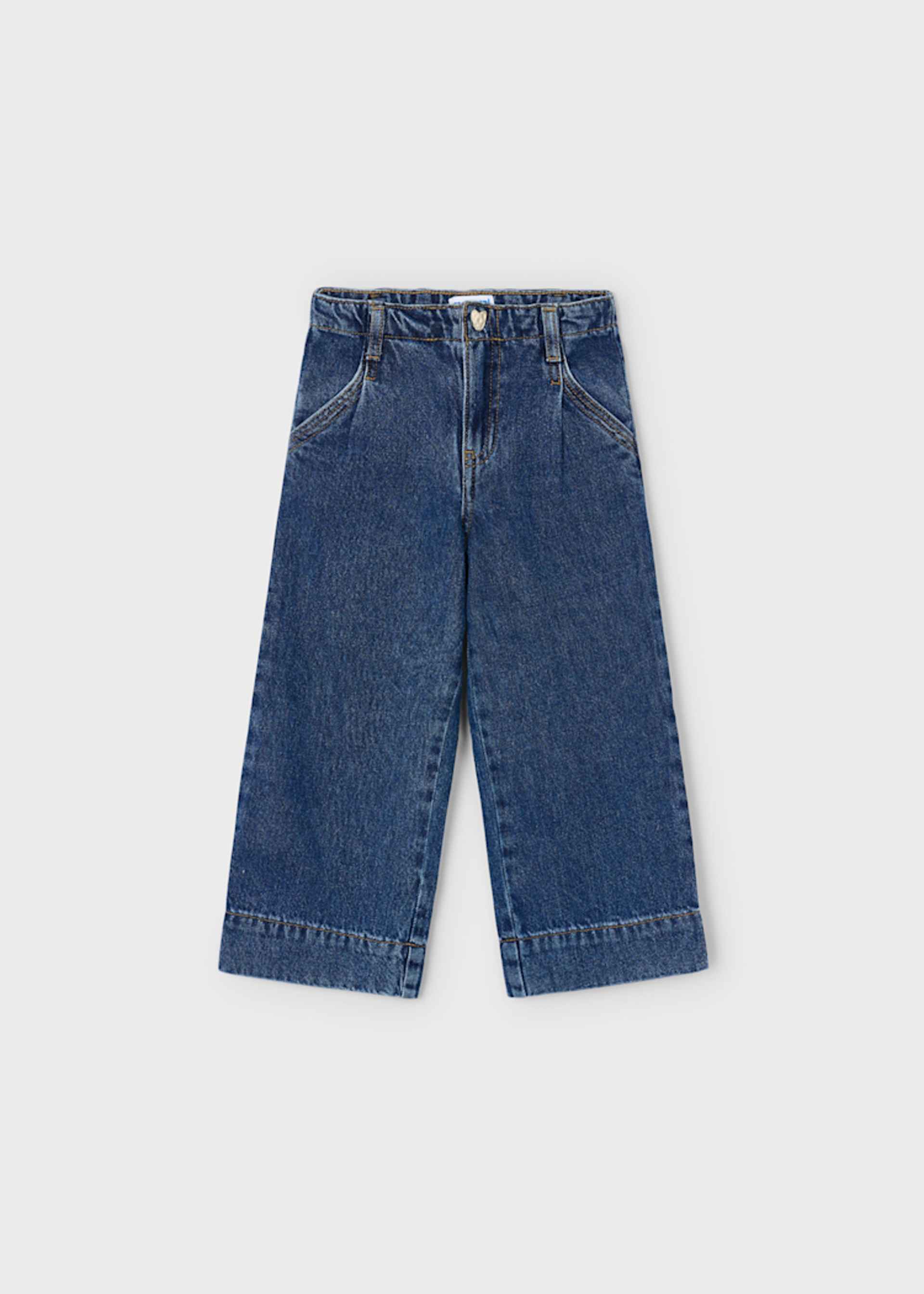 Girls flared denim jeans