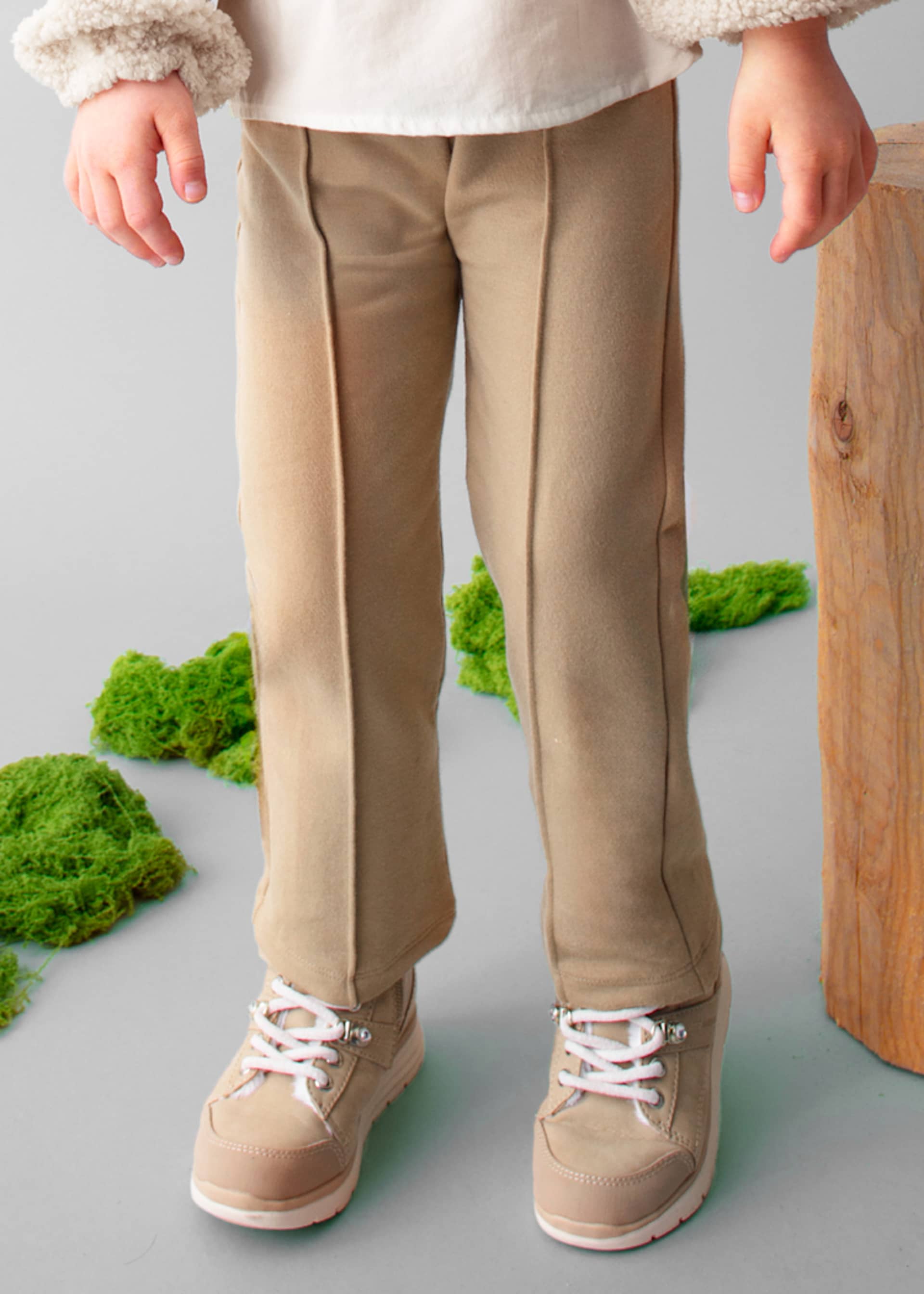 Girls fleece leggings